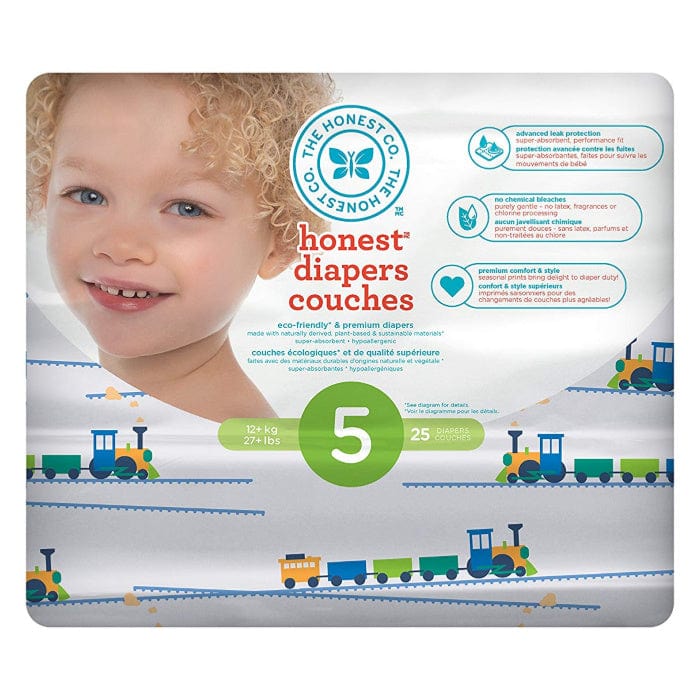 The Honest Company DIAPERS - TRAINS, CLEARANCE 50% Off Final Sale - Image 4