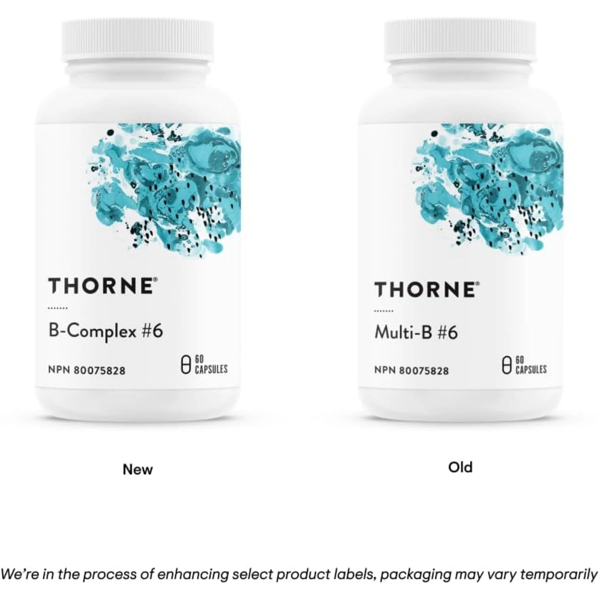 Thorne B Complex #6, 60 Capsules - Image 3