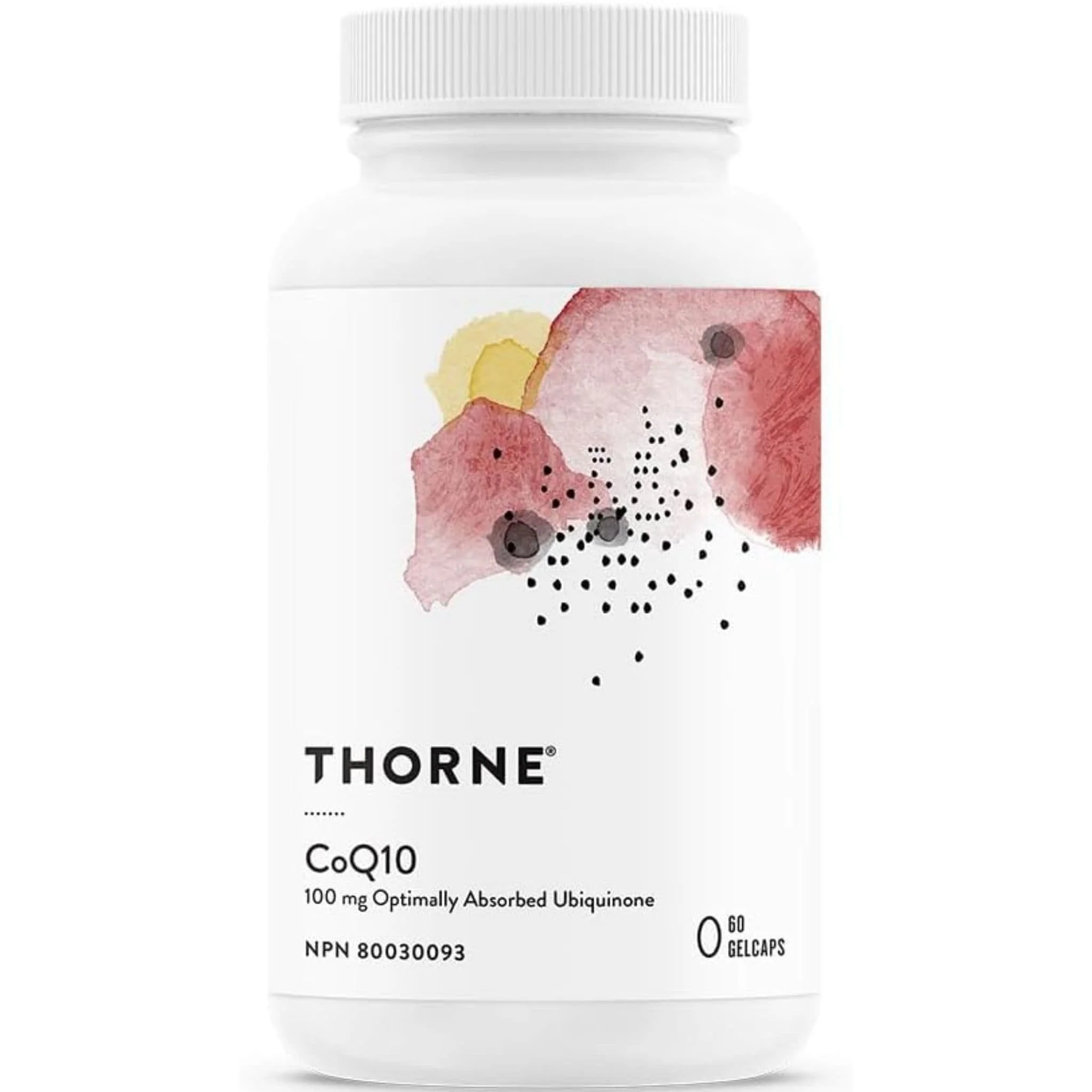 Thorne CoQ10 100mg Ubiquinone (formerly Q-Best 100), 60 GelCaps