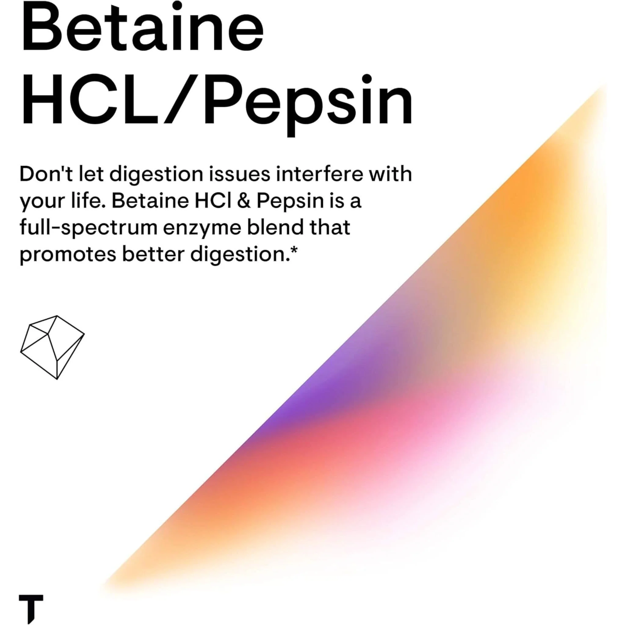 Thorne Betaine HCL & Pepsin, 225 Capsules - Image 4
