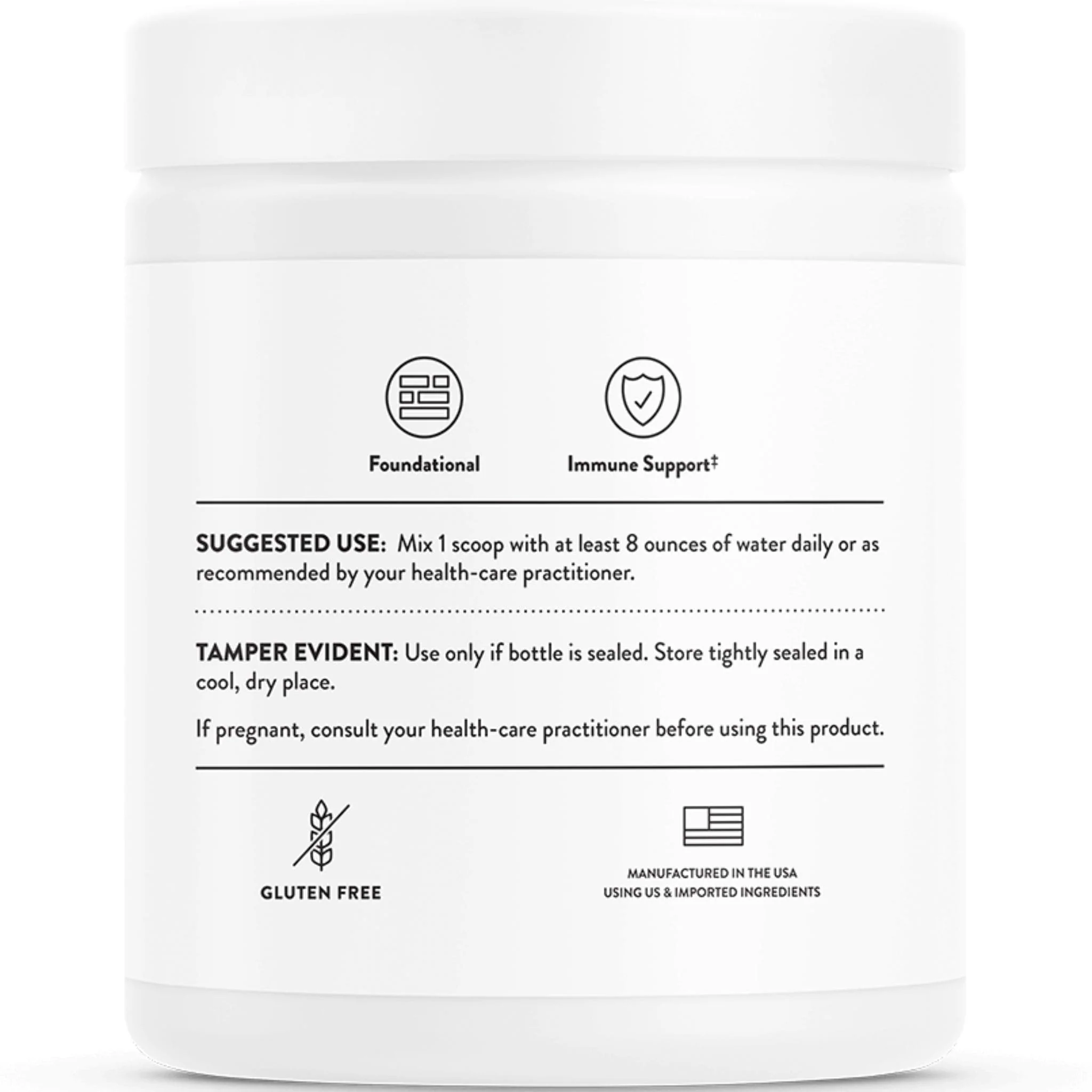 Thorne Buffered Vitamin C Powder, 227g - Image 2