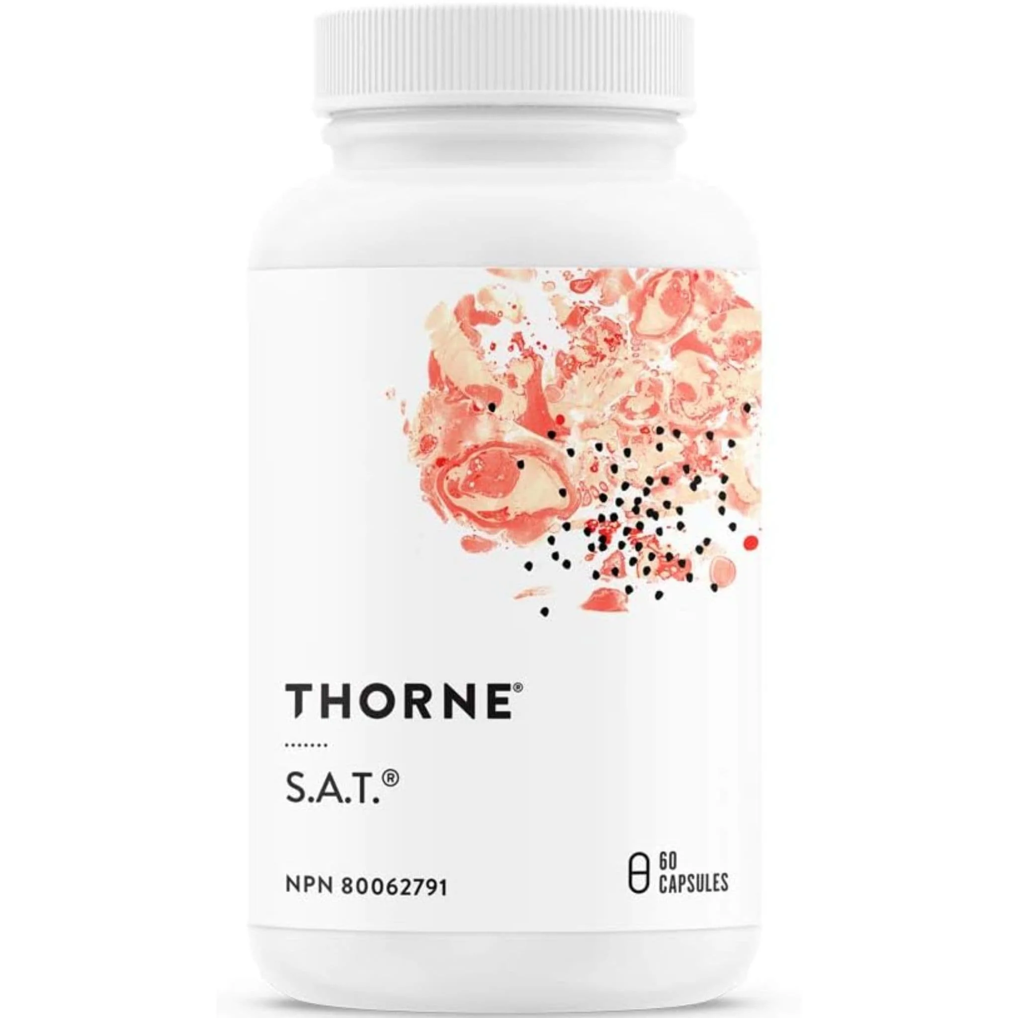Thorne SAT Silymarin, Artichoke, Turmeric, 60 Capsules