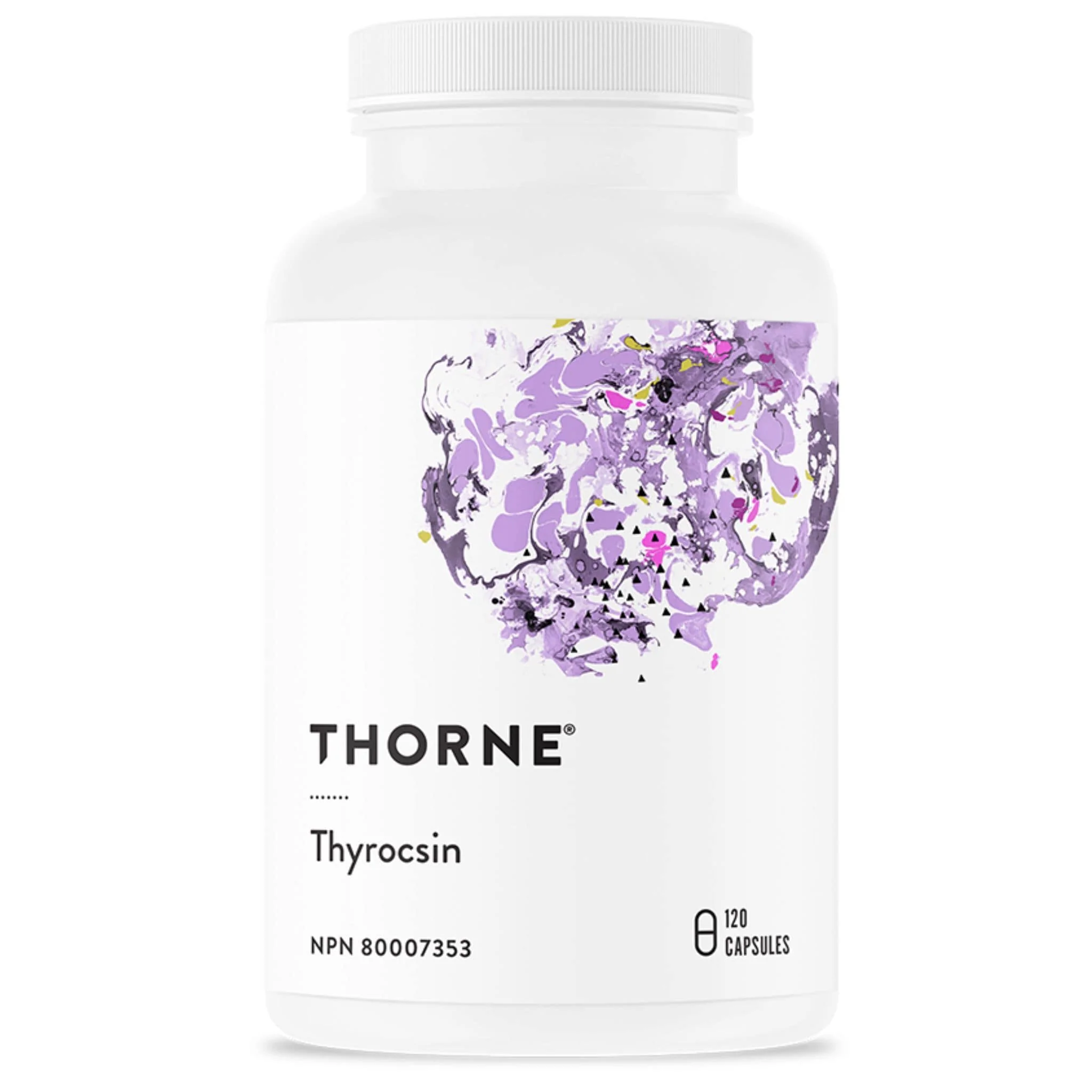 Thorne Thyrocsin, Thyroid Cofactors to Support Healthy Thyroid Function, 120 Capsules