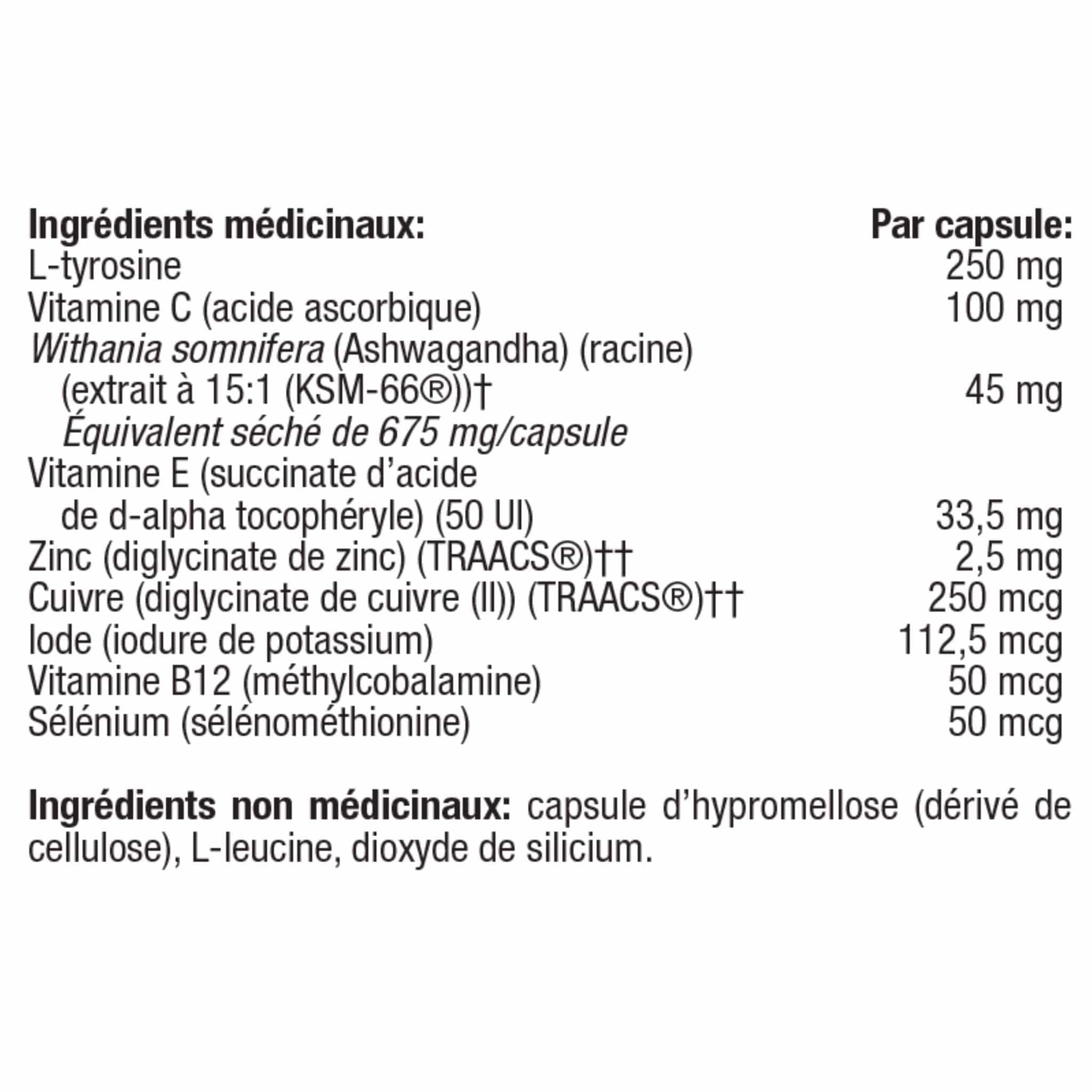 Thorne Thyrocsin, Thyroid Cofactors to Support Healthy Thyroid Function, 120 Capsules - Image 2