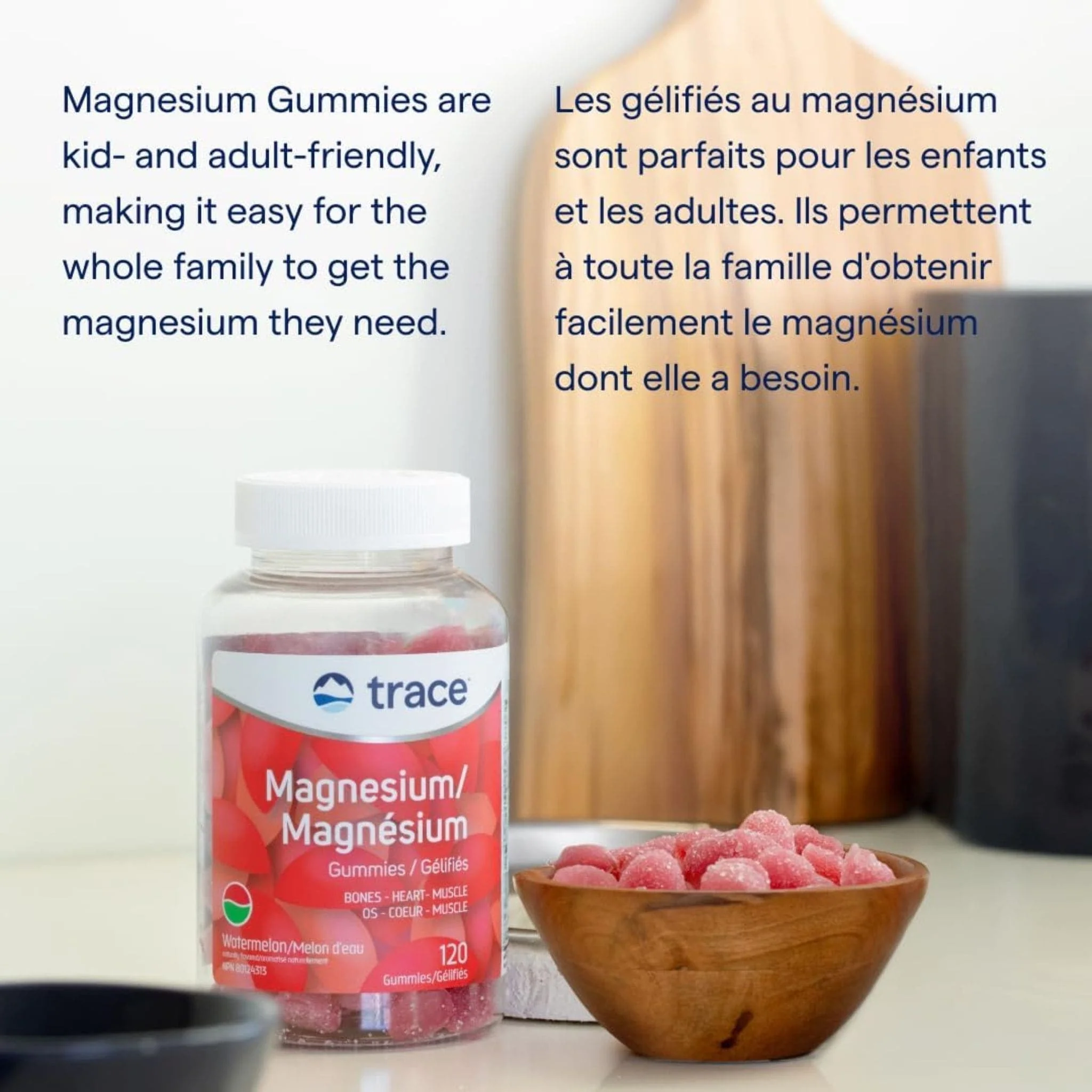 Trace Minerals Magnesium Gummies, Magnesium 84mg, Supports Cardiovascular Health and Helps Relieve Stress, 120 Gummies CLEARANCE 40% Off Exp 4/26 Final Sale - Image 3