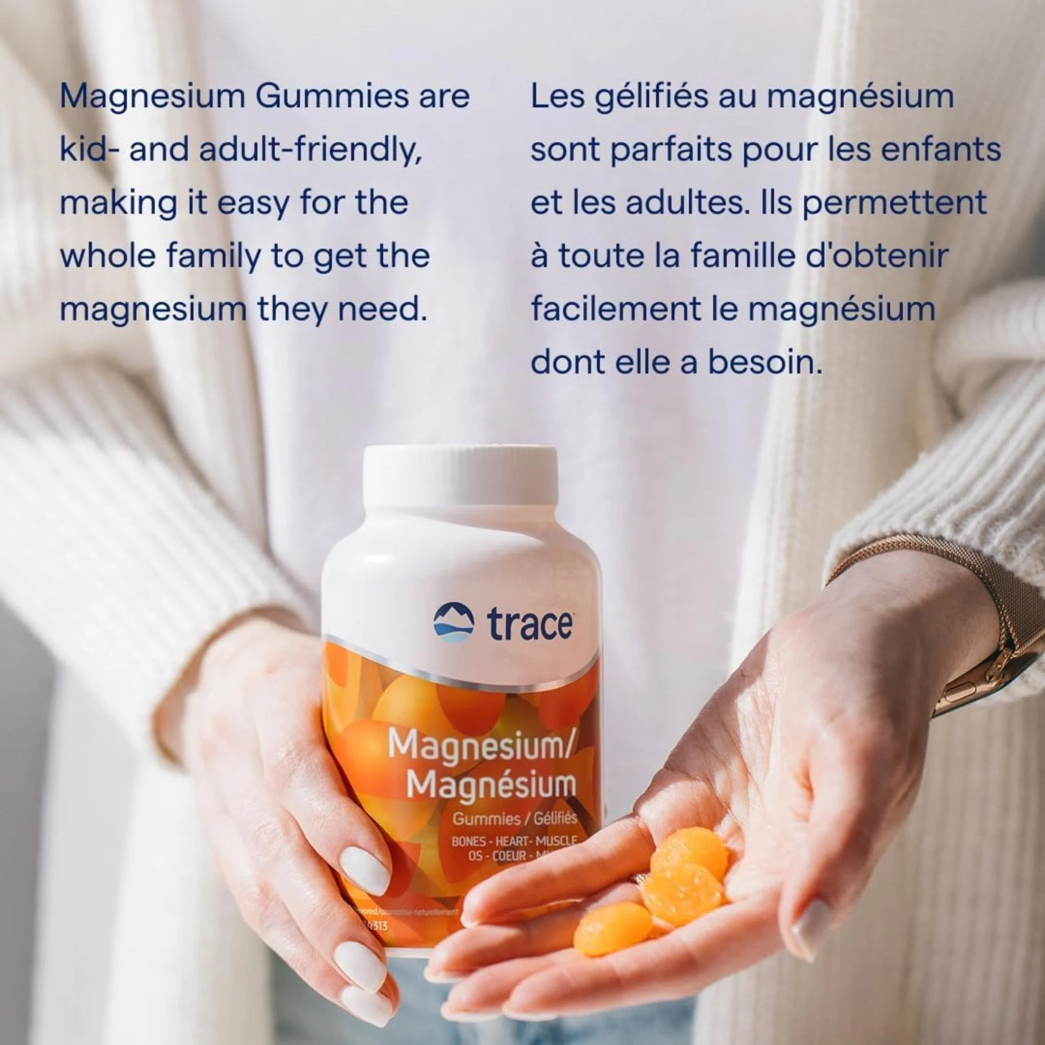Trace Minerals Magnesium Gummies, Magnesium 84mg, Supports Cardiovascular Health and Helps Relieve Stress, 120 Gummies CLEARANCE 40% Off Exp 4/26 Final Sale - Image 8