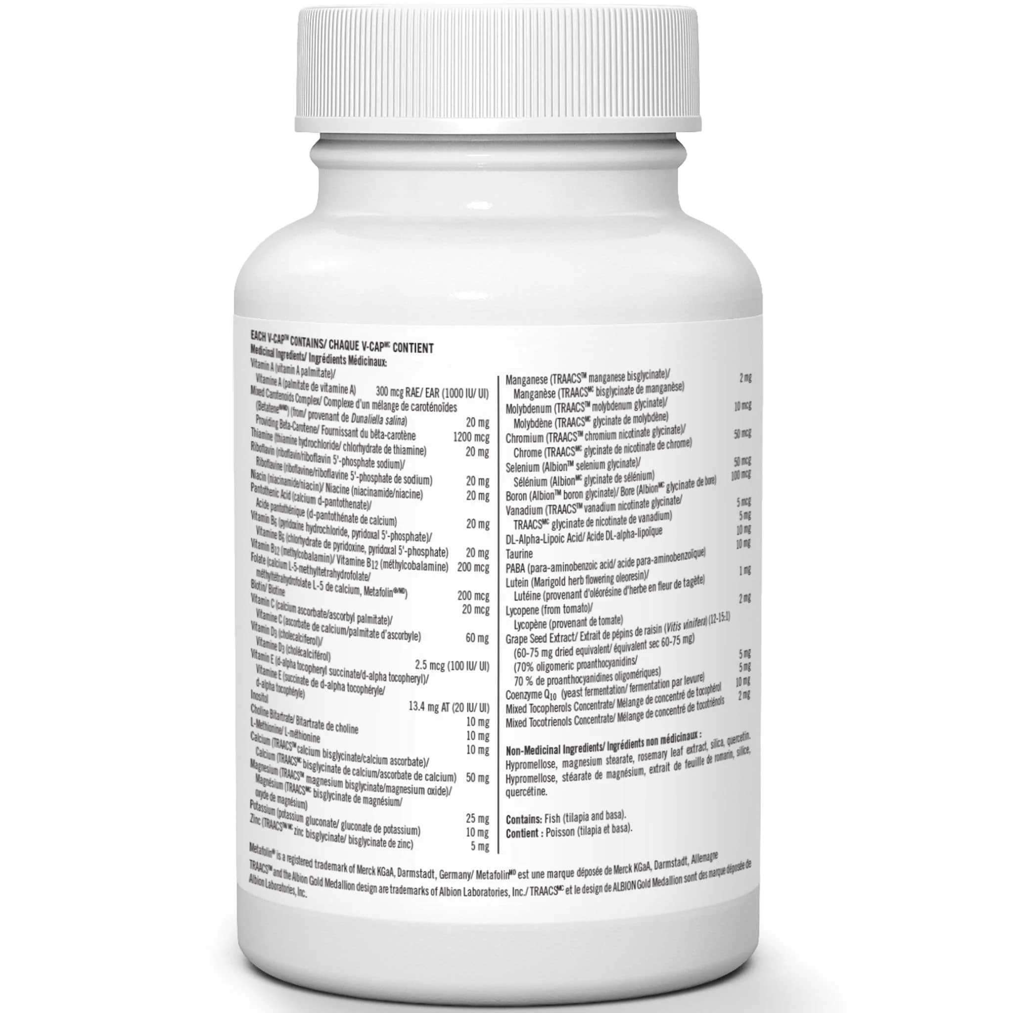 Trophic Complete One Multivitamin (Iron Free) - Image 2