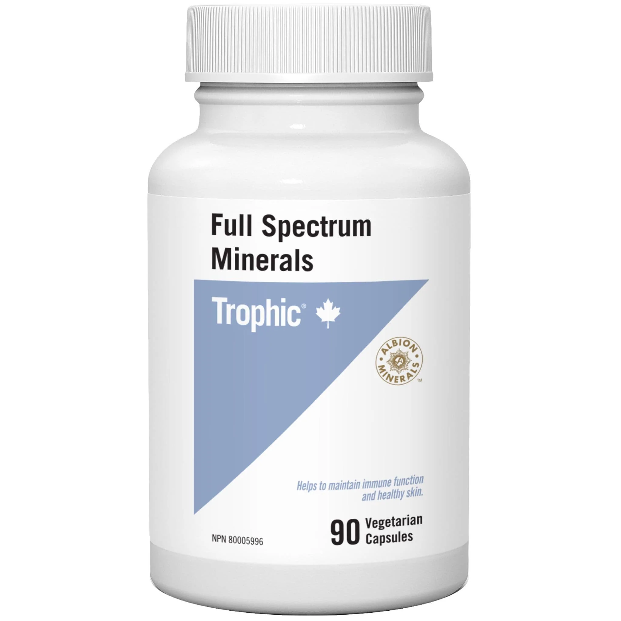 Trophic Full Spectrum Minerals Chelazome, 90 Vcaps