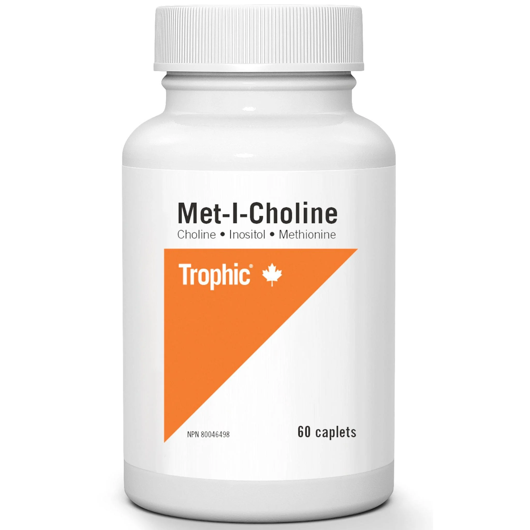 Trophic Met-L-Choline (Formerly Tri-Lipotropic Choline-Inositol-Methionine), 60 Caplets
