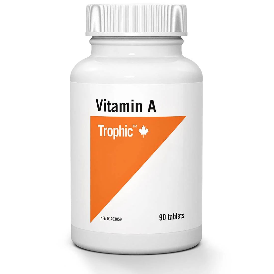 Trophic Vitamin A 10,000IU, 90 Tablets - Image 2