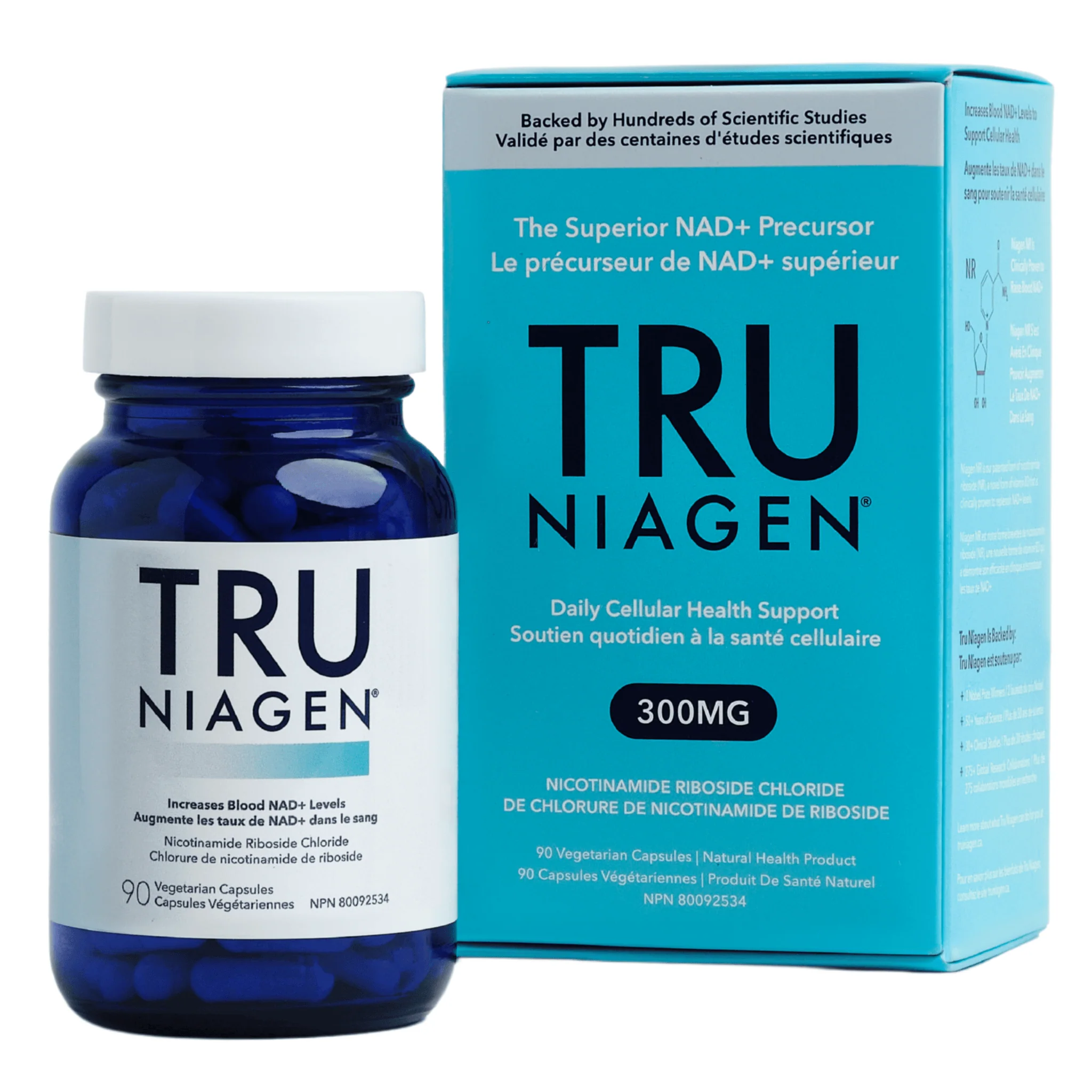 Tru Niagen 300mg Capsules, Proven to increase NAD, 30-90 Vegetable Capsules - Image 3