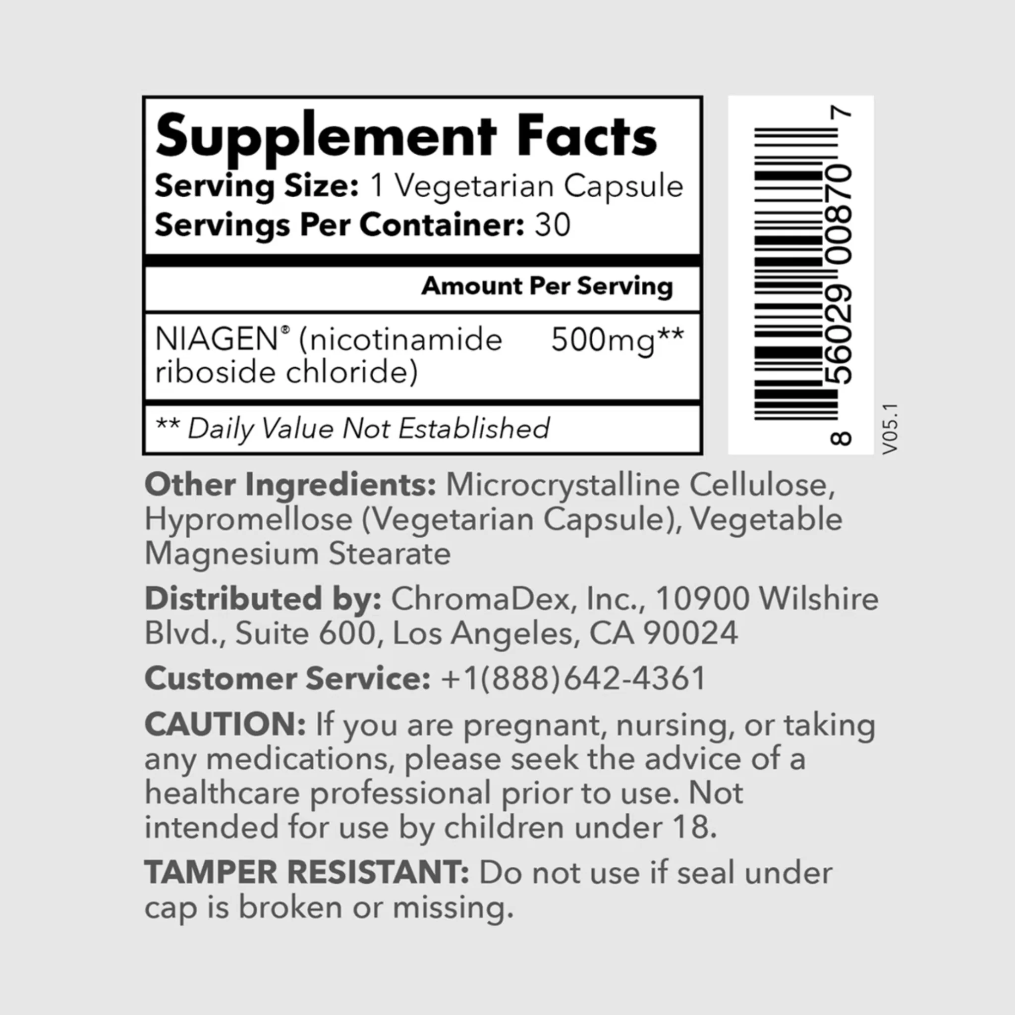Tru Niagen Pro 500mg, Supports Cellular Energy, Repair and Mitochondria Health, 30 Vegetable Capsules - Image 5