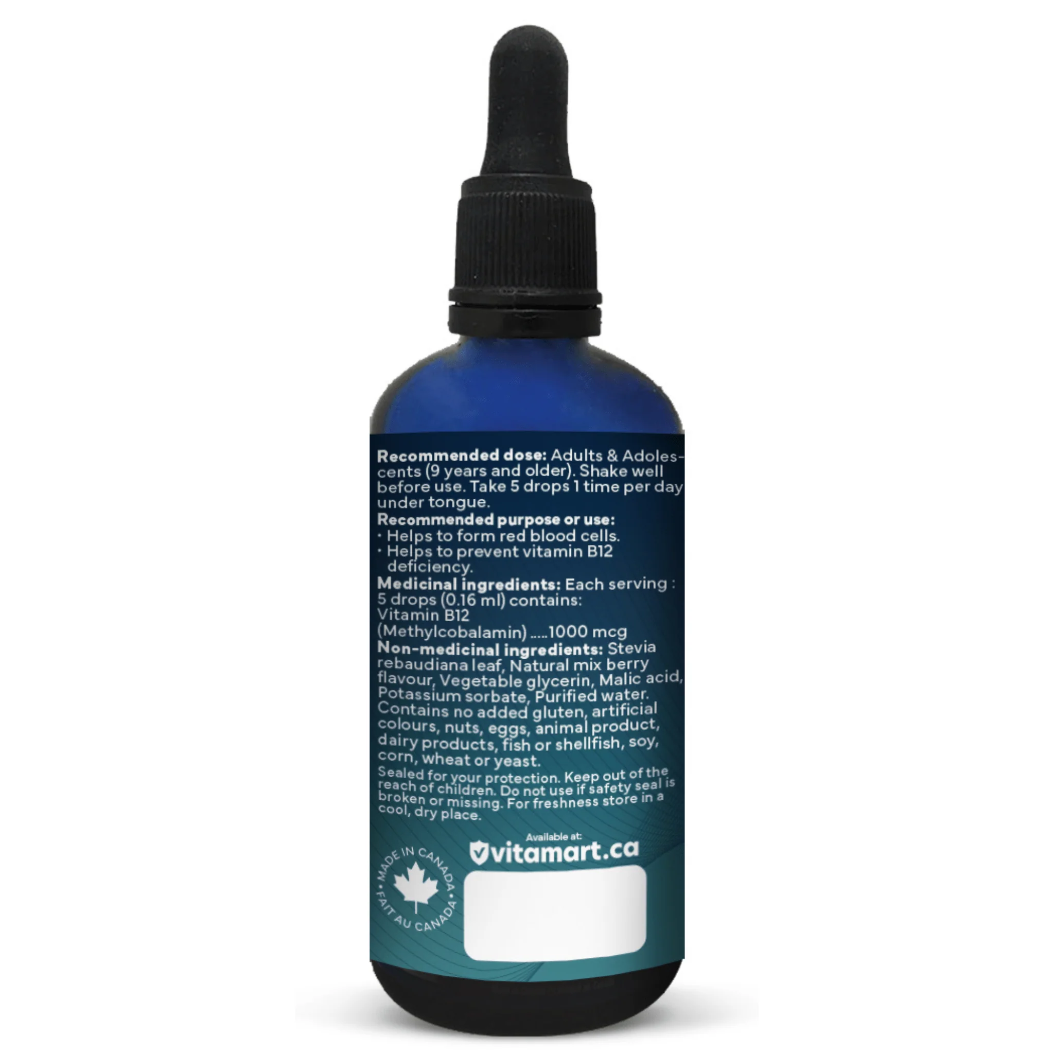 TRUMARK Methylated Vitamin B12 Drops 1000mcg, Sublingual B12 Liquid, Supports Energy, Nervous System & Red Blood Cell Health, Delicious Berry, 100ml / 625 Servings - Image 14