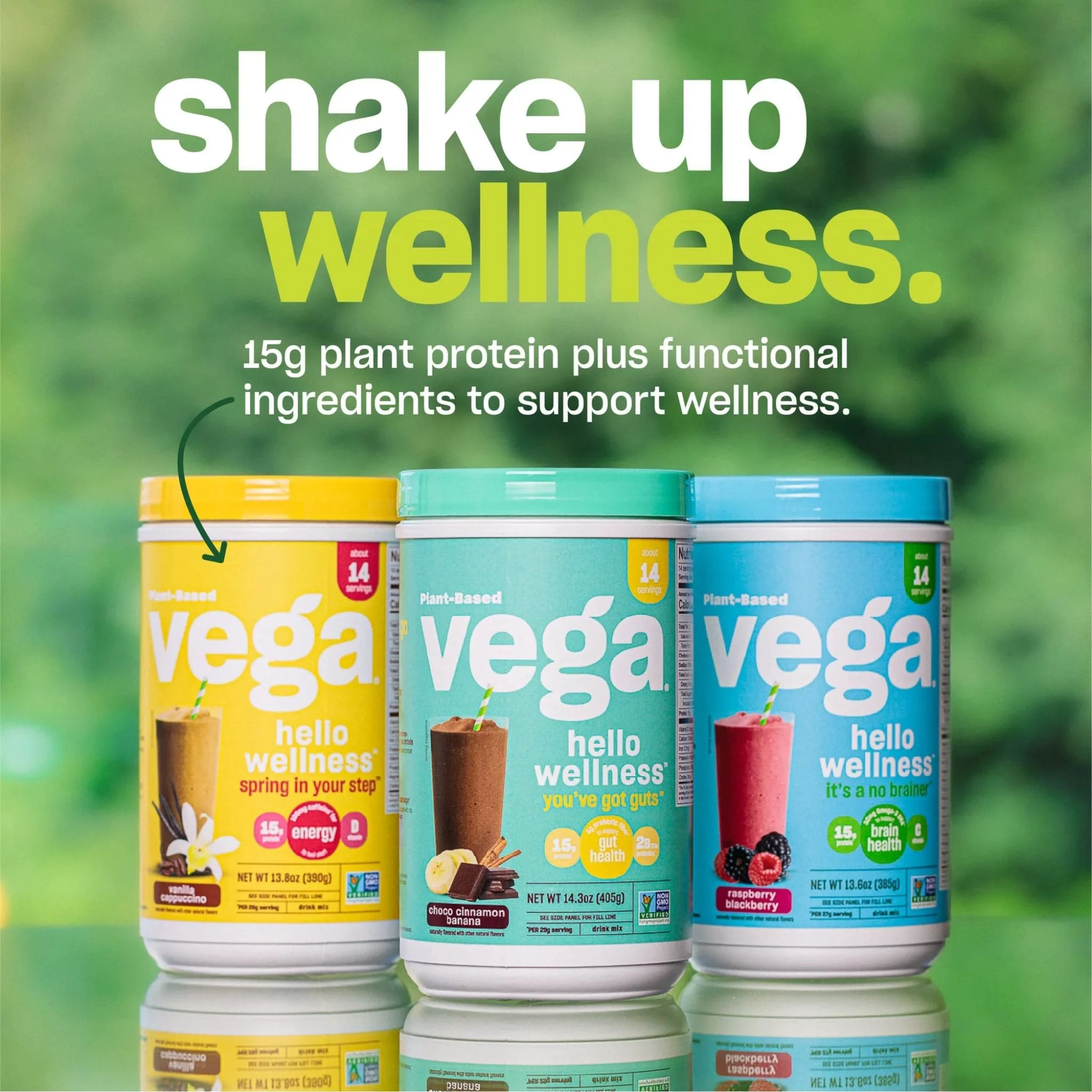 Vega Hello Wellness Spring in Your Step, 390g - Image 3