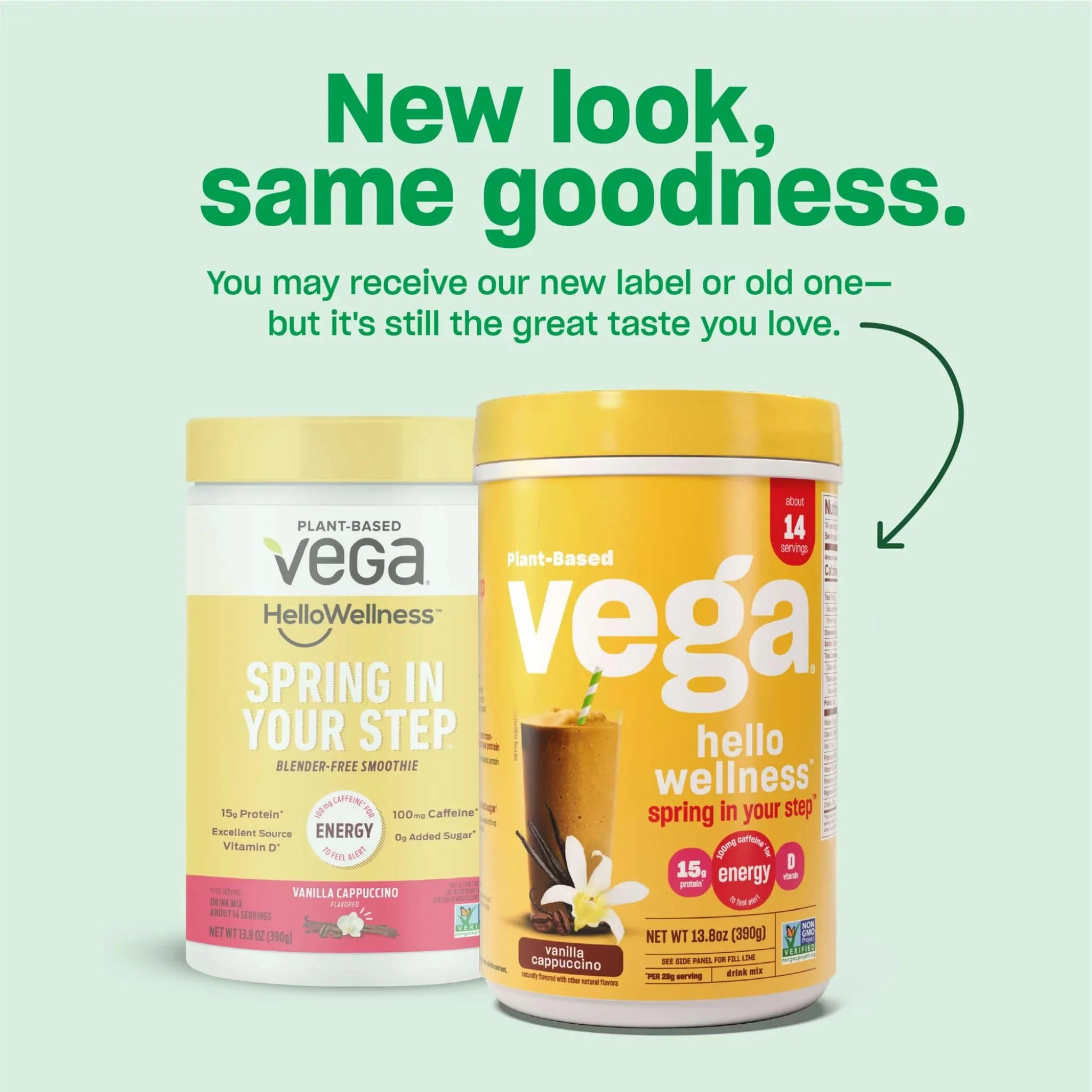 Vega Hello Wellness Spring in Your Step, 390g - Image 4