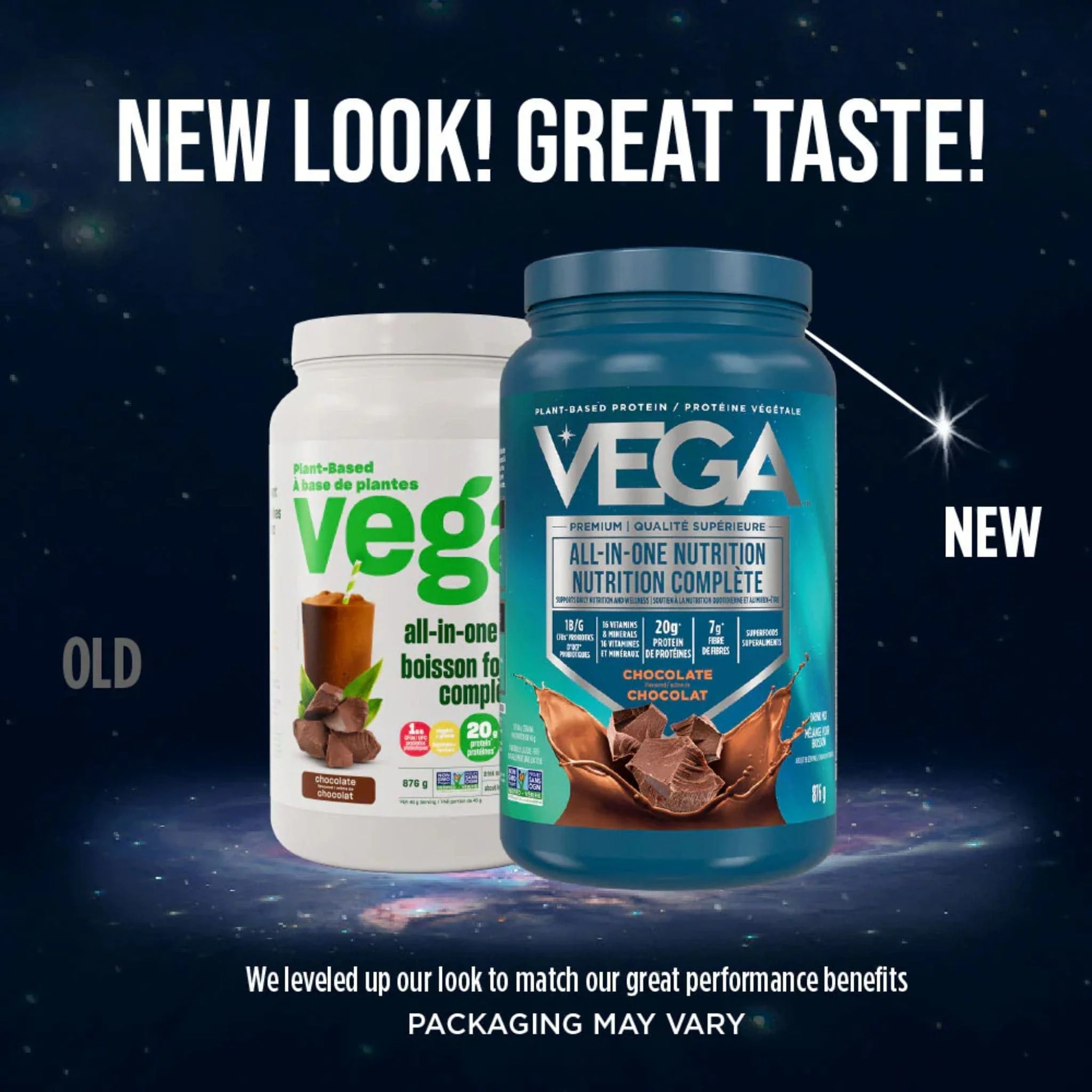 Vega All in One Shake, Vegan Protein Powder with Greens, Fiber, Probiotics and Vitamins - Image 2