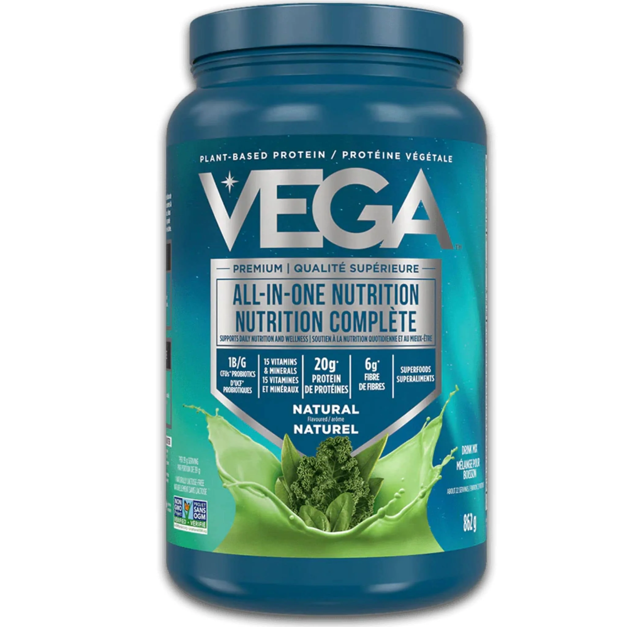 Vega All in One Shake, Vegan Protein Powder with Greens, Fiber, Probiotics and Vitamins - Image 20
