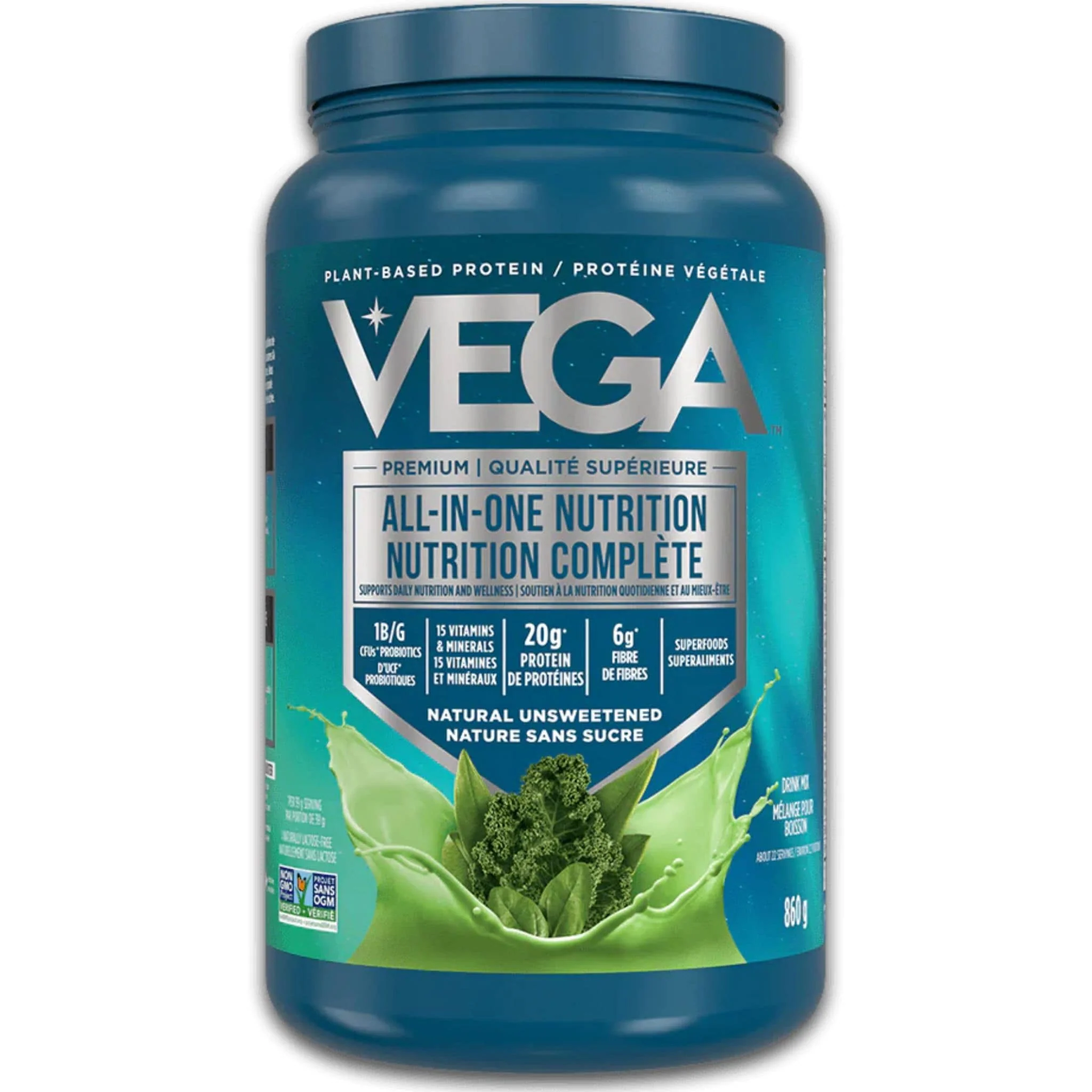 Vega All in One Shake, Vegan Protein Powder with Greens, Fiber, Probiotics and Vitamins - Image 28