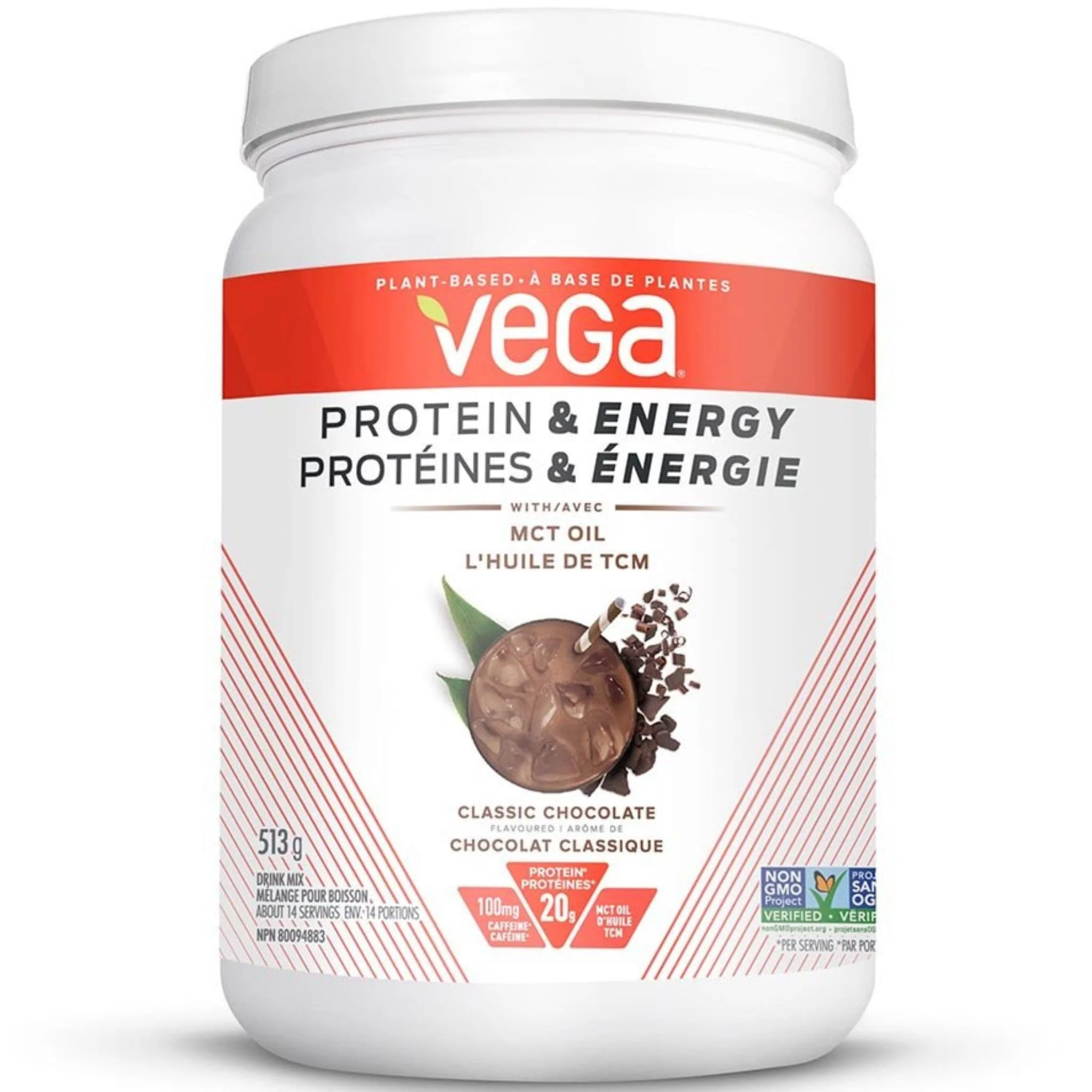 Vega Protein and Energy (With MCT Oil), 513g