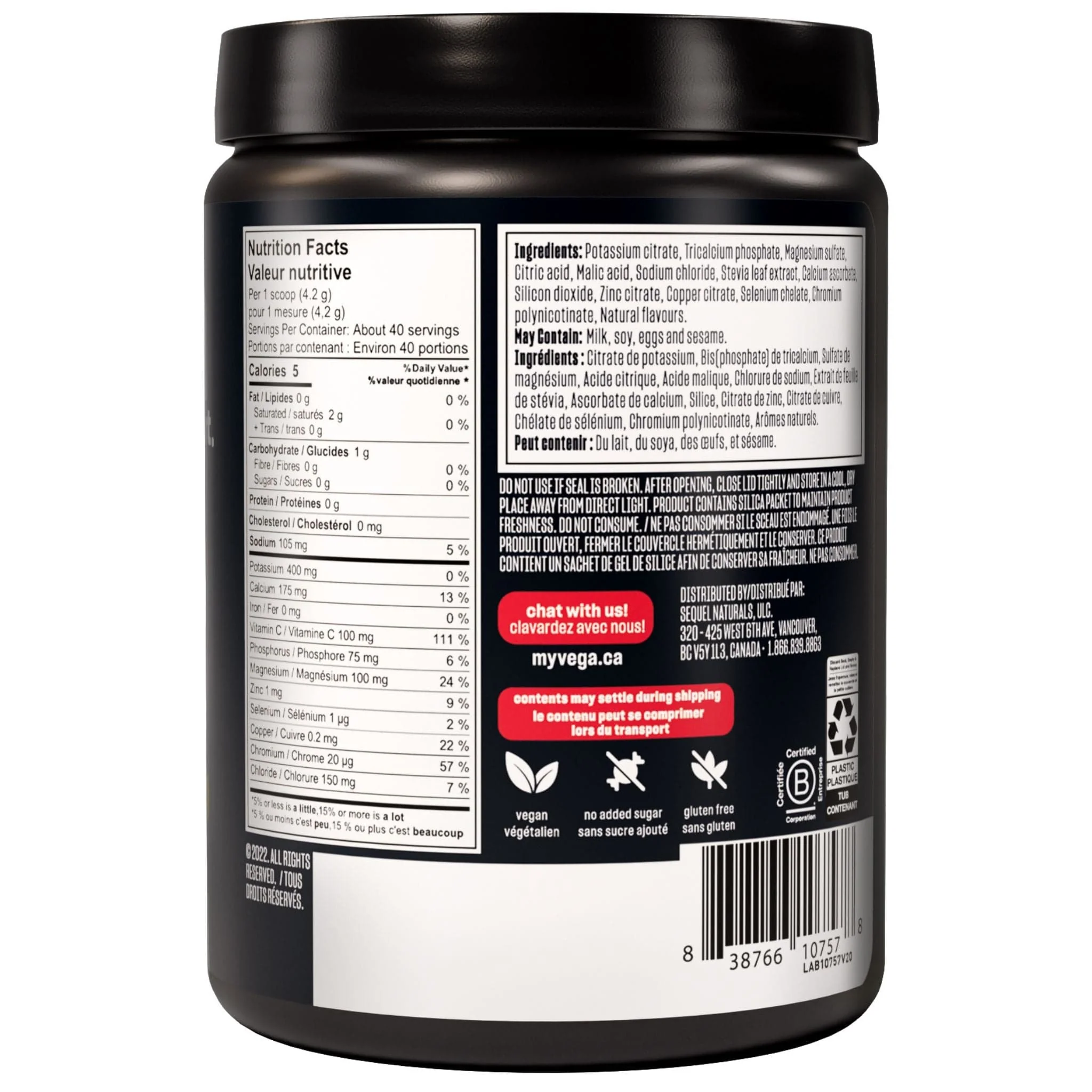 Vega Sport Electrolyte Hydrator - Image 3