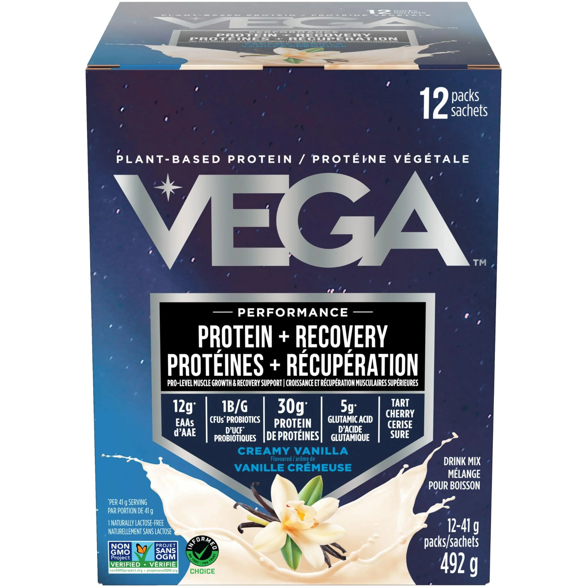 Vega Sport Protein Powder, Plant-Based Protein Powder, 30g Protein, 5g BCAA, 5g Glutamine, 1 Billion Probiotics - Image 26