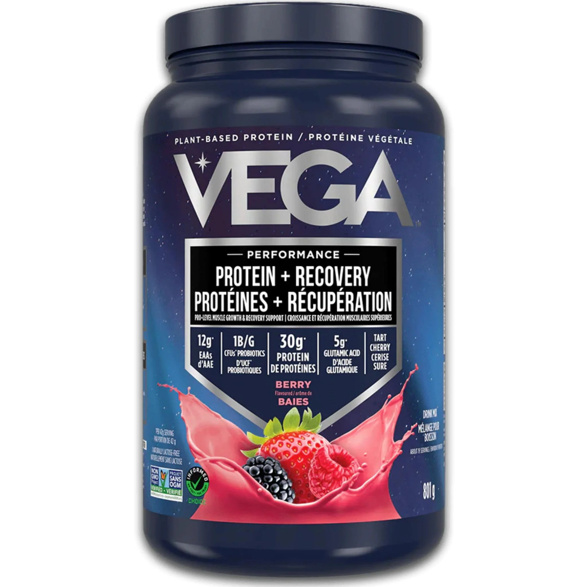 Vega Sport Protein Powder, Plant-Based Protein Powder, 30g Protein, 5g BCAA, 5g Glutamine, 1 Billion Probiotics - Image 7