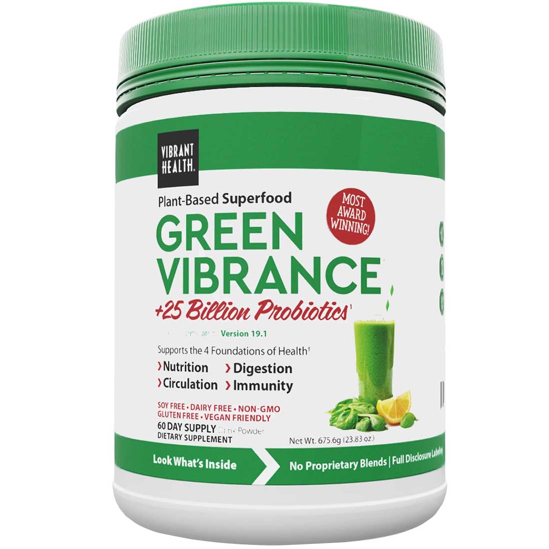 Vibrant Health Green Vibrance (Estimated Arrival ~ No ETA, Enter your email to be notified) - Image 4