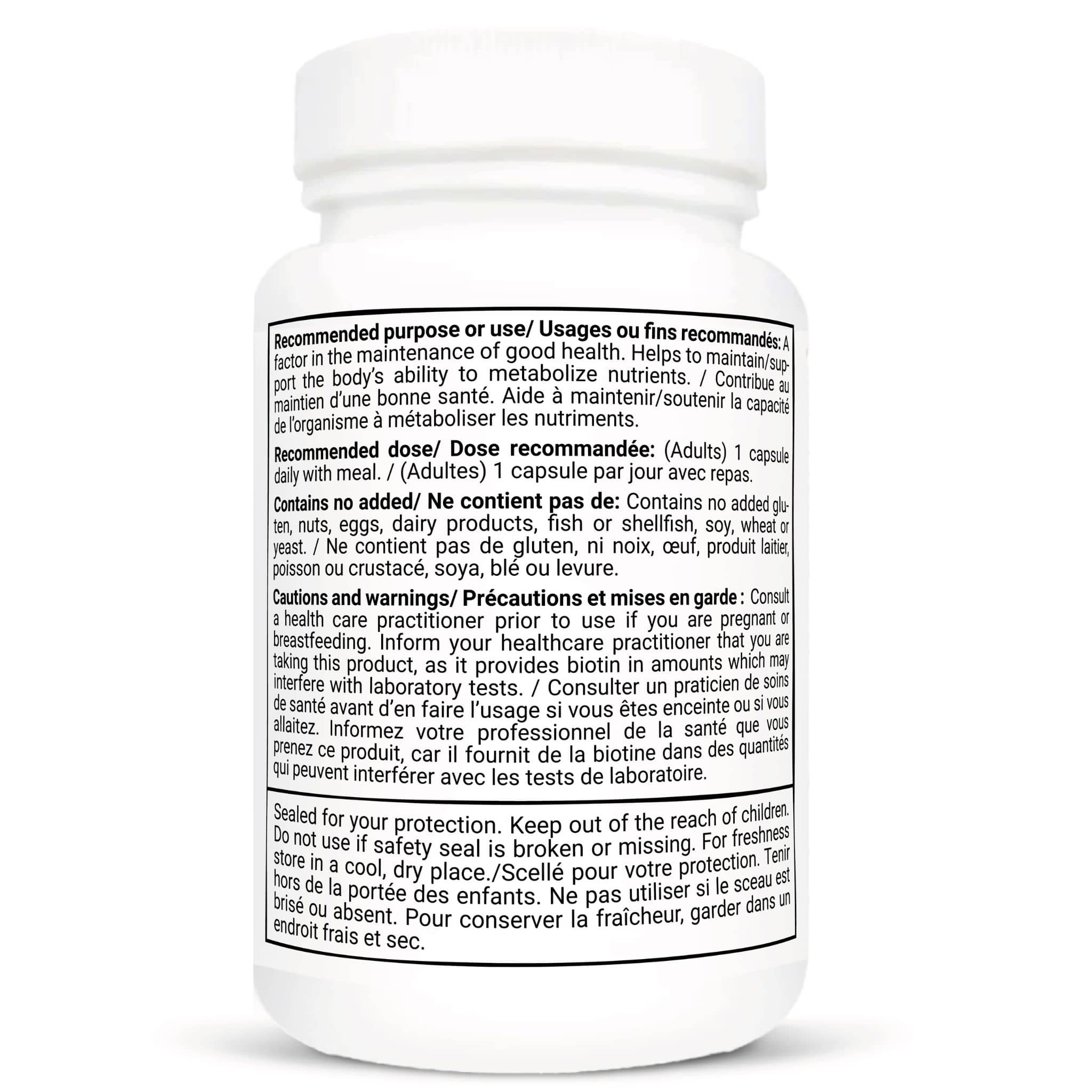 Vitacheck Biotin Extra Strength 10,000mcg, Supports Healthy Hair, Radiant Skin, 90 Vegetable Capsules CLEARANCE 25% Off Expiry 6/28 Final Sale - Image 3