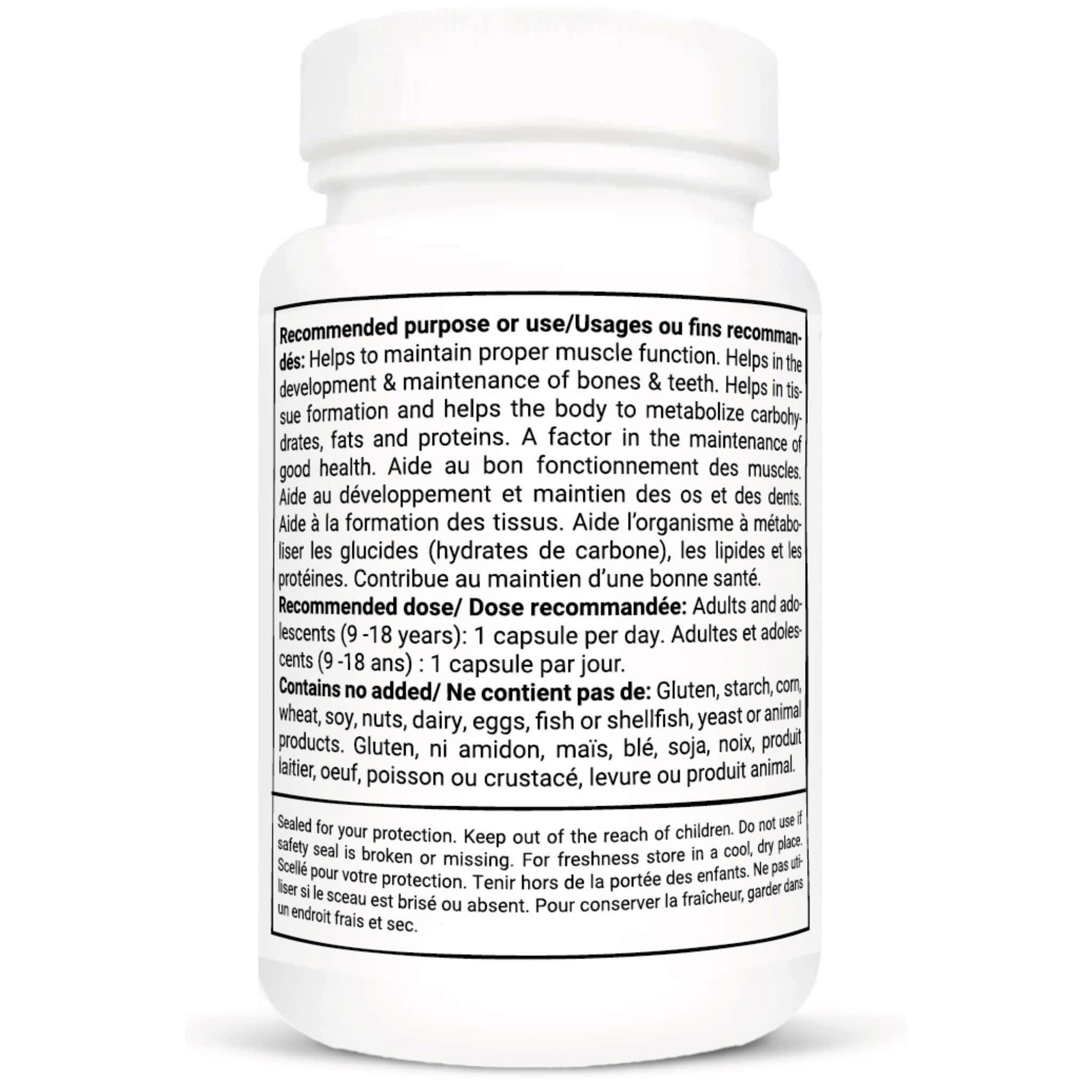 Vitacheck Magnesium Bisglycinate 200mg, Pure Elemental Magnesium, Highly Absorbable, Easy and Gentle On Bowels, Sleep Support, Muscle Recovery and Bone Health, 120 Vegetable Capsules - Image 3