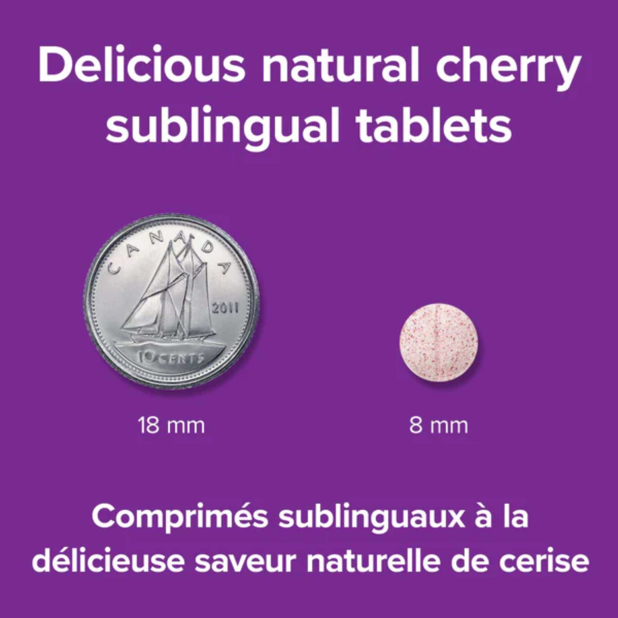 Webber Naturals Vitamin B12 Methylcobalamin 2500mcg, Cherry, Sublingual Tablets - Image 4