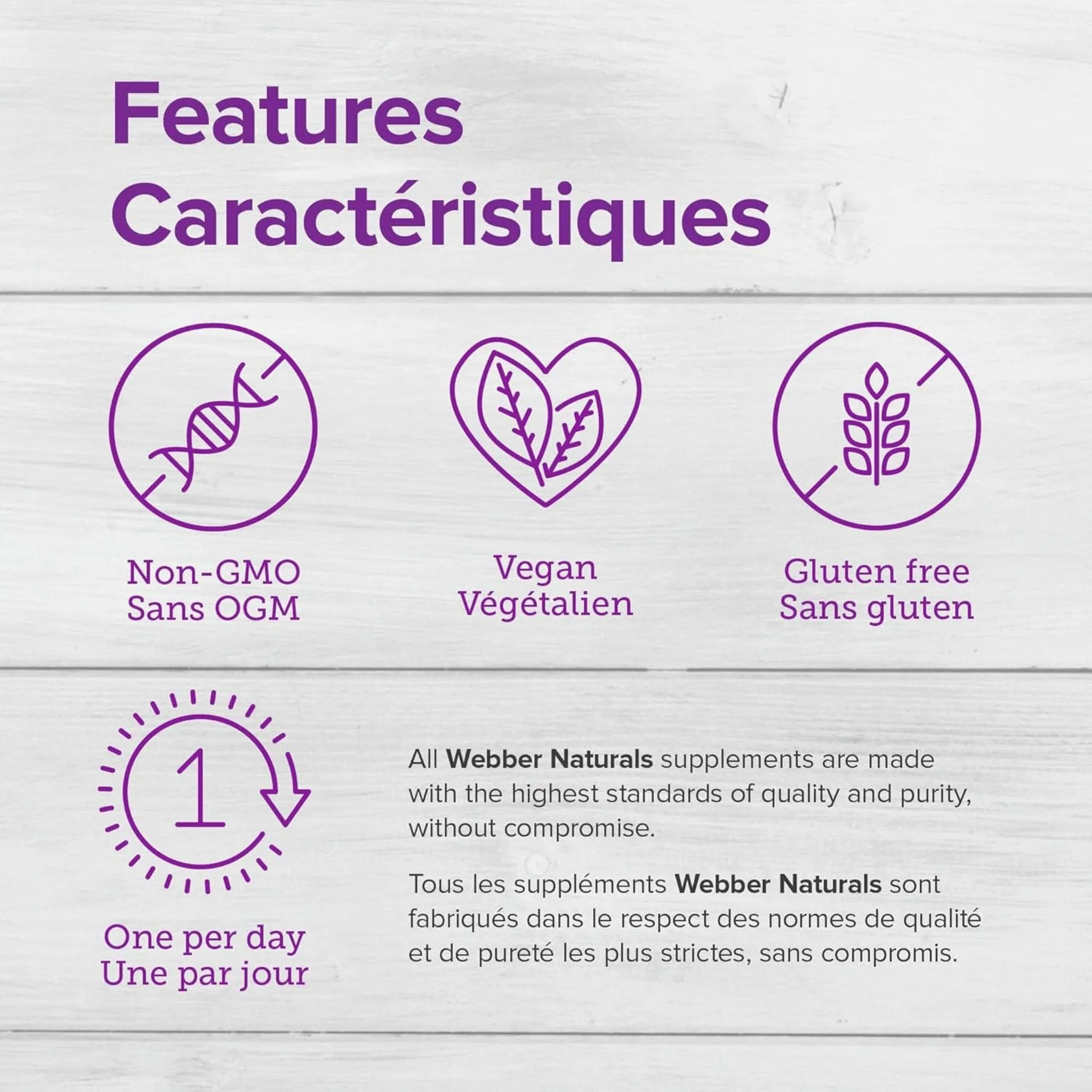 Webber Naturals B100 Complex 100mg, 90 Tablets - Image 4