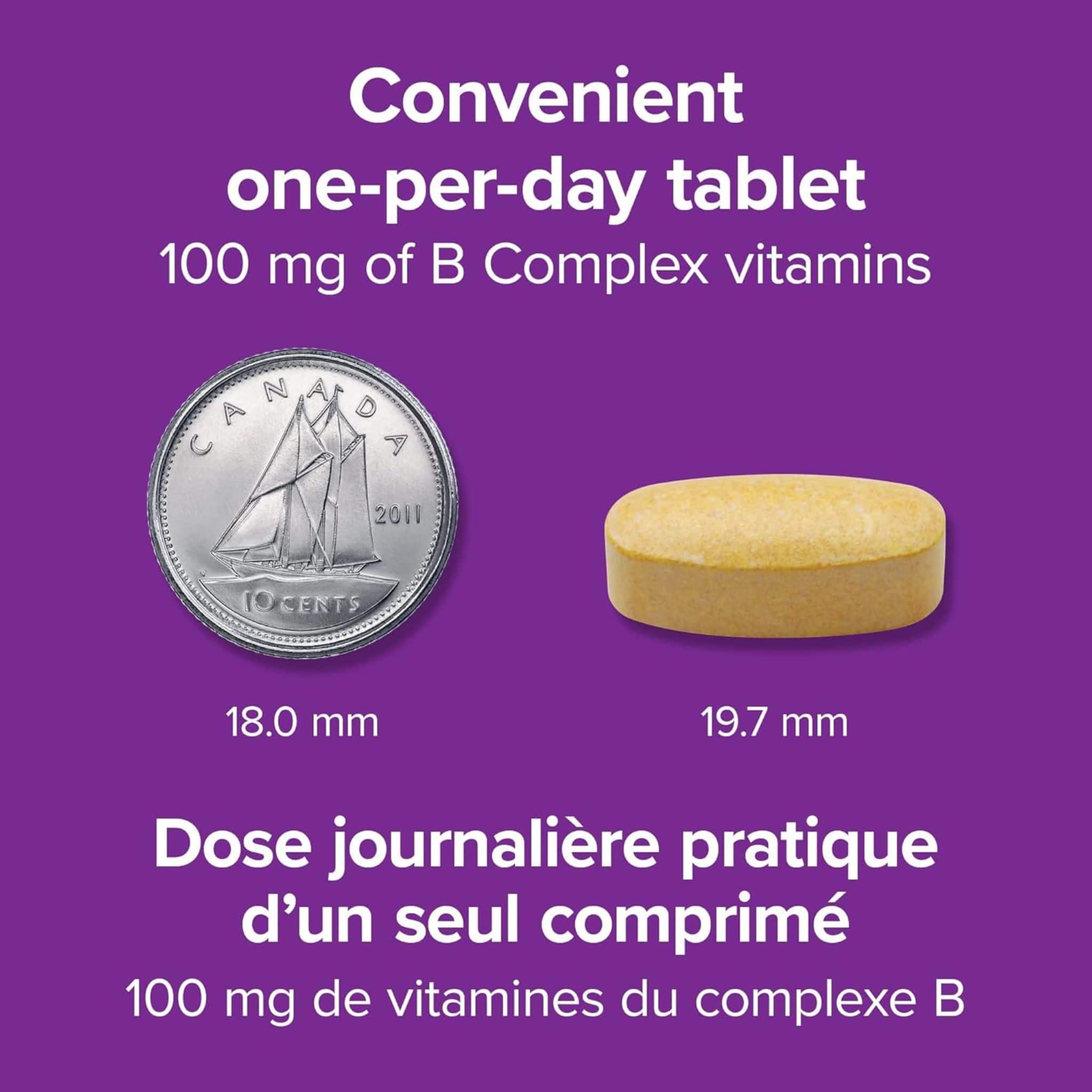Webber Naturals B100 Complex 100mg, 90 Tablets - Image 5