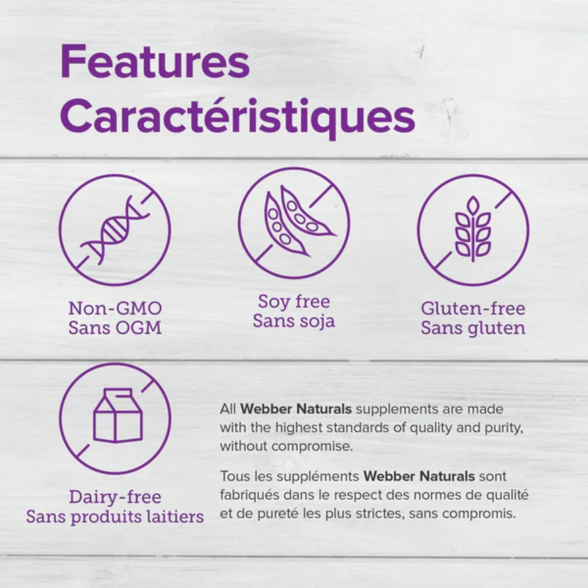 Webber Naturals Calcium Vitamin D3, Calcium Carbonate 500mg with Vitamin D3 200IU, BONUS SIZE, 275 Tablets - Image 6