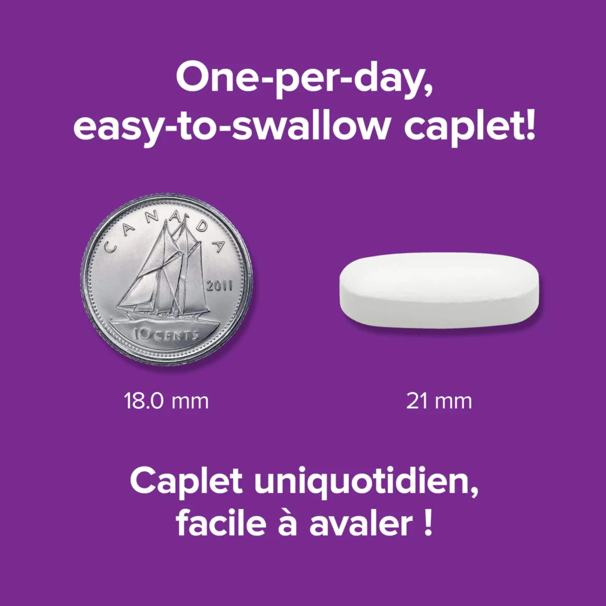 Webber Naturals Calcium Magnesium with Zinc, 333mg/166mg/17mg, Easy Absorption, BONUS SIZE 100% More, 100+100 Caplets - Image 5