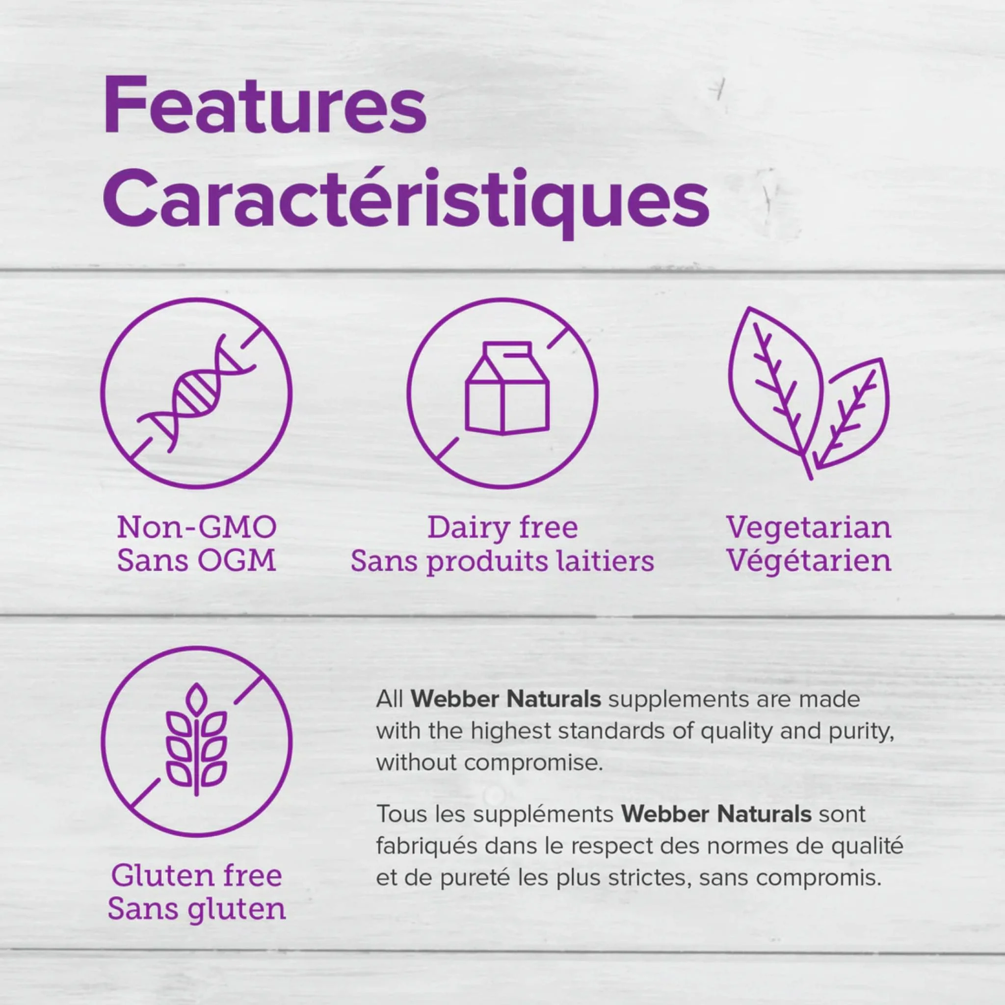 Webber Naturals Calcium Magnesium with Zinc, 333mg/166mg/17mg, Easy Absorption, BONUS SIZE 100% More, 100+100 Caplets - Image 6