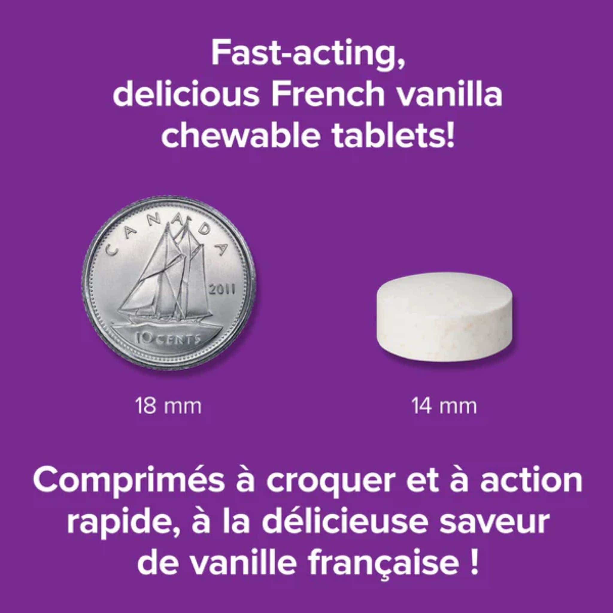 Webber Naturals Dairy Again, Lactase Enzyme 250mg, Helps Digest Lactose in Dairy, 60 Chewable Tablets - Image 7