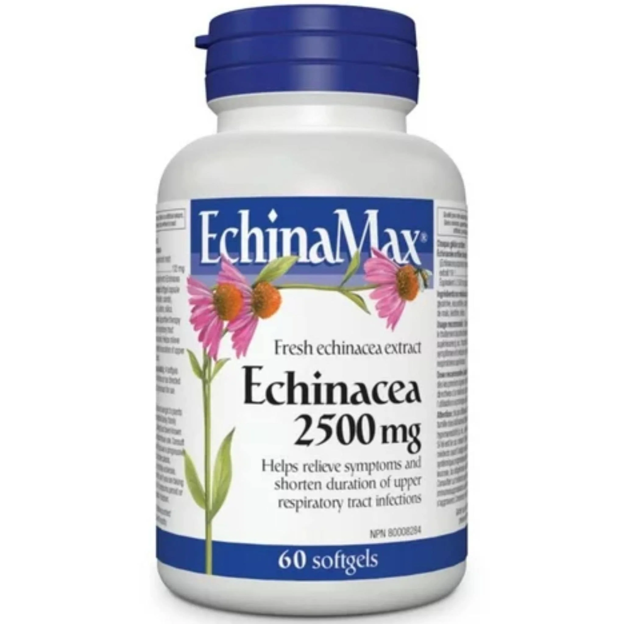 Webber Naturals EchinaMax Echinacea 2500mg, 60 Softgels