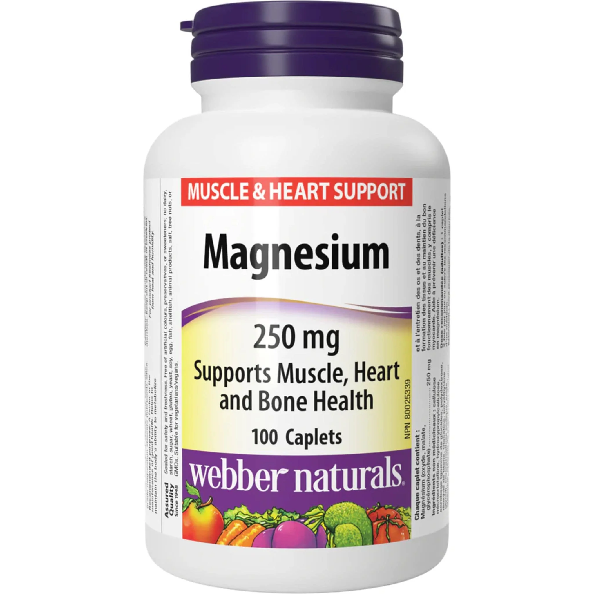 Webber Naturals Magnesium 250mg