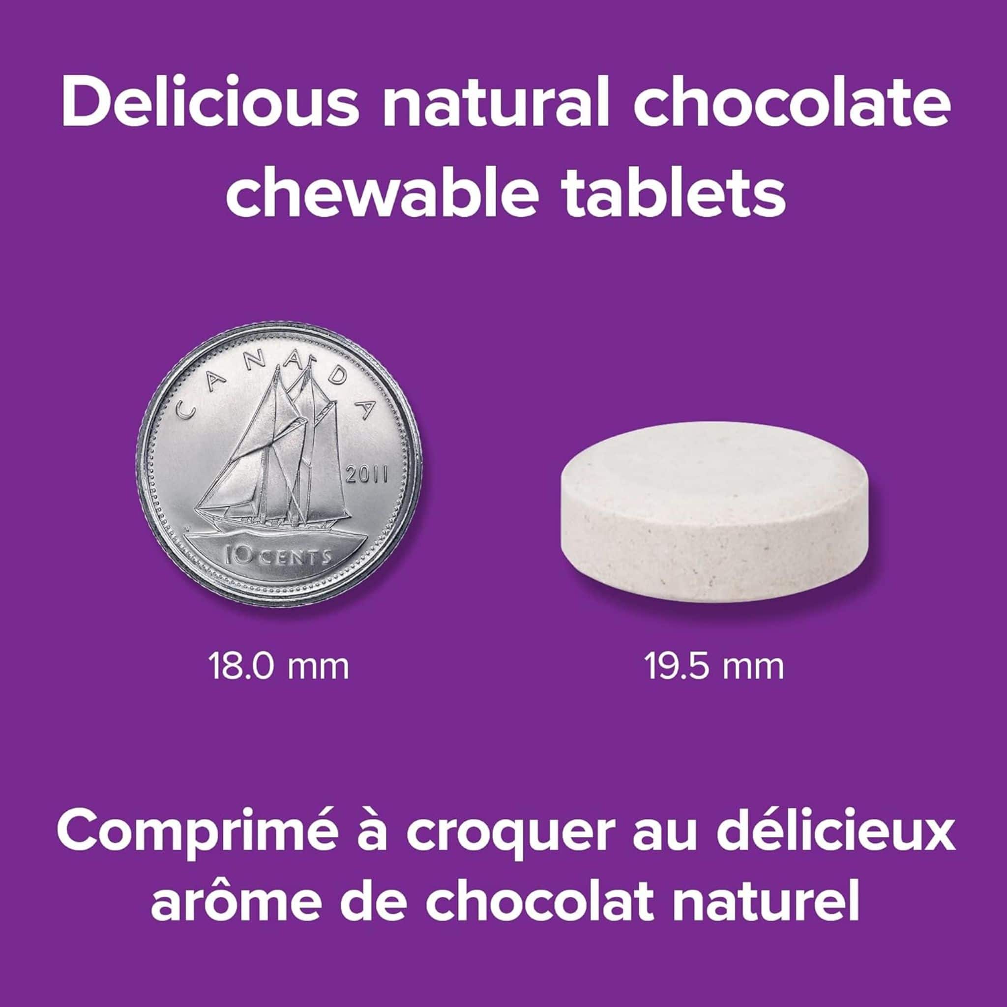 Webber Naturals Melatonin Magnesium, 10mg /150mg, Sugar Free, 60 Chewable Tablets - Image 4