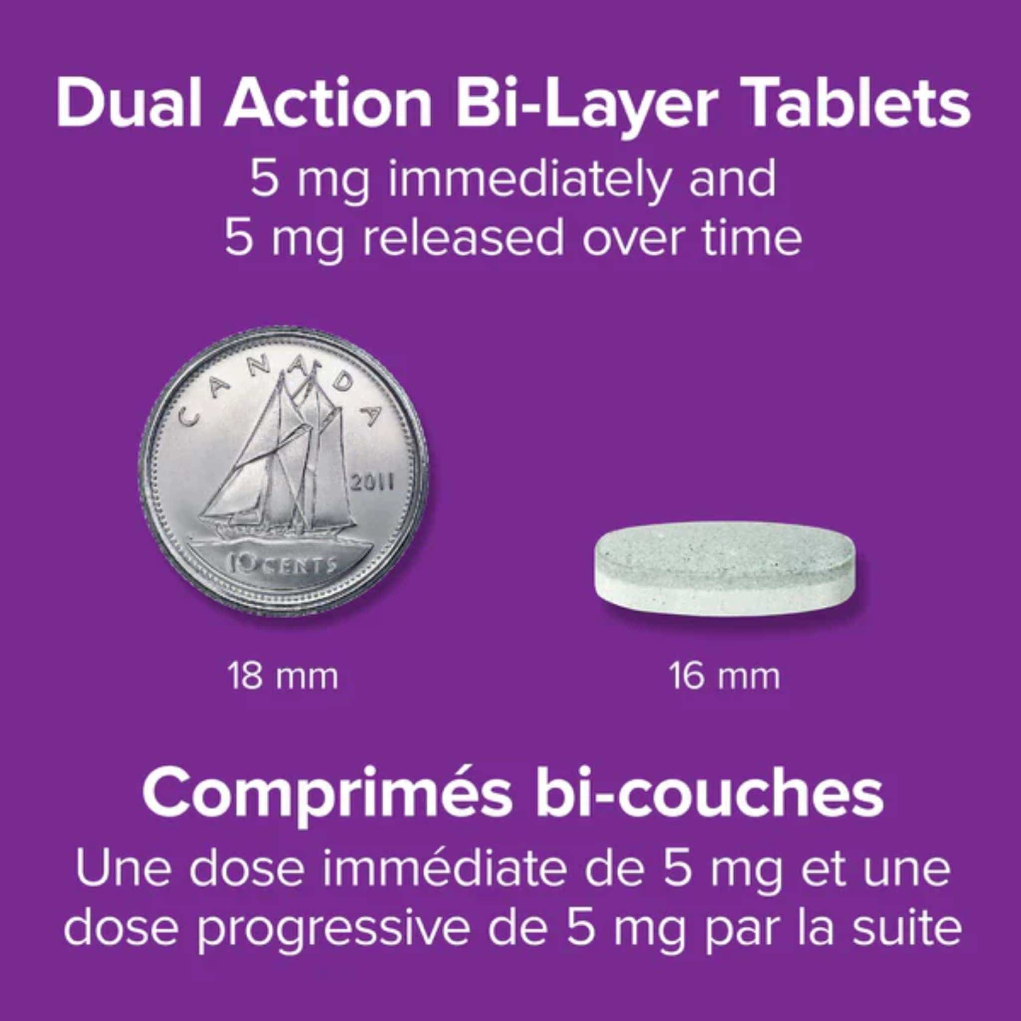 Webber Naturals Melatonin 10mg, Maximum Strength, Dual Action Release, 60-120 Dual Action Tablets - Image 7