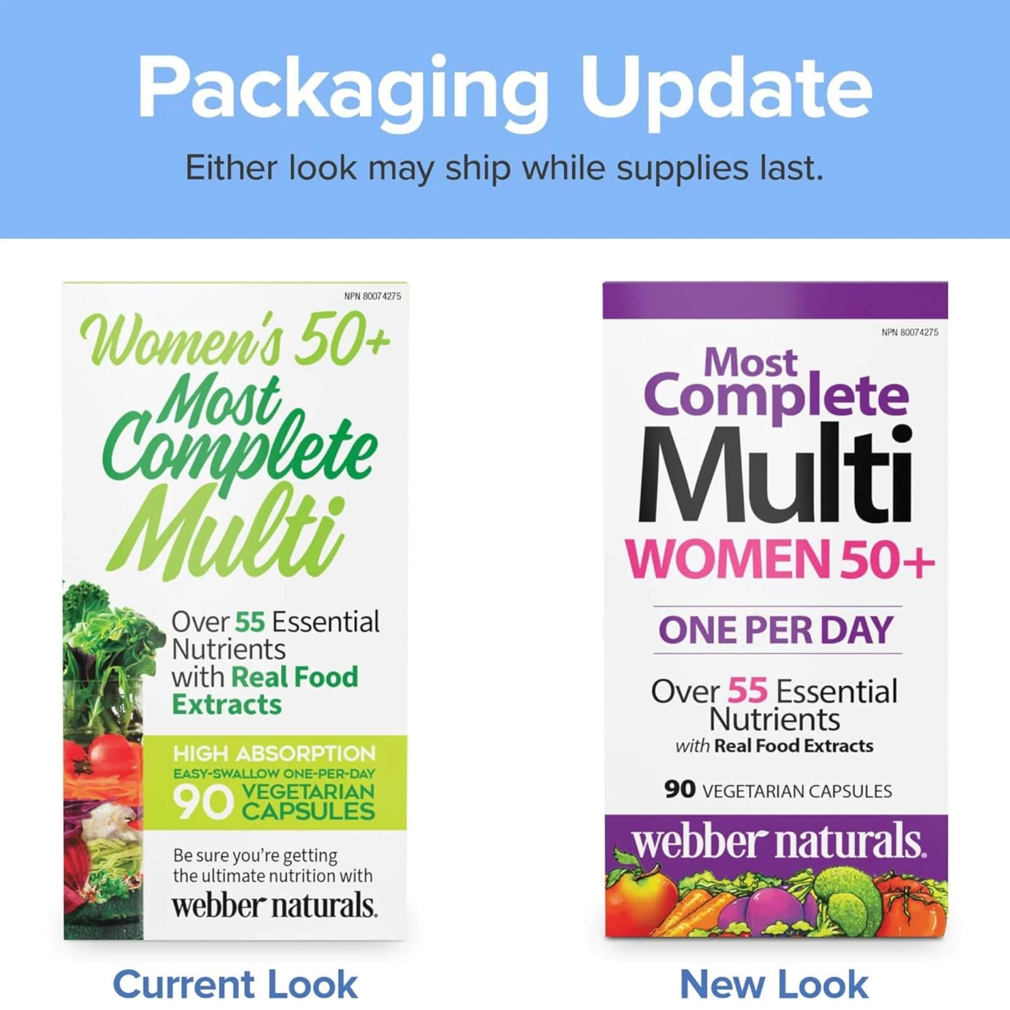 Webber Naturals Most Complete Multivitamin for Women 50+, 90 Vegetarian Capsules - Image 10