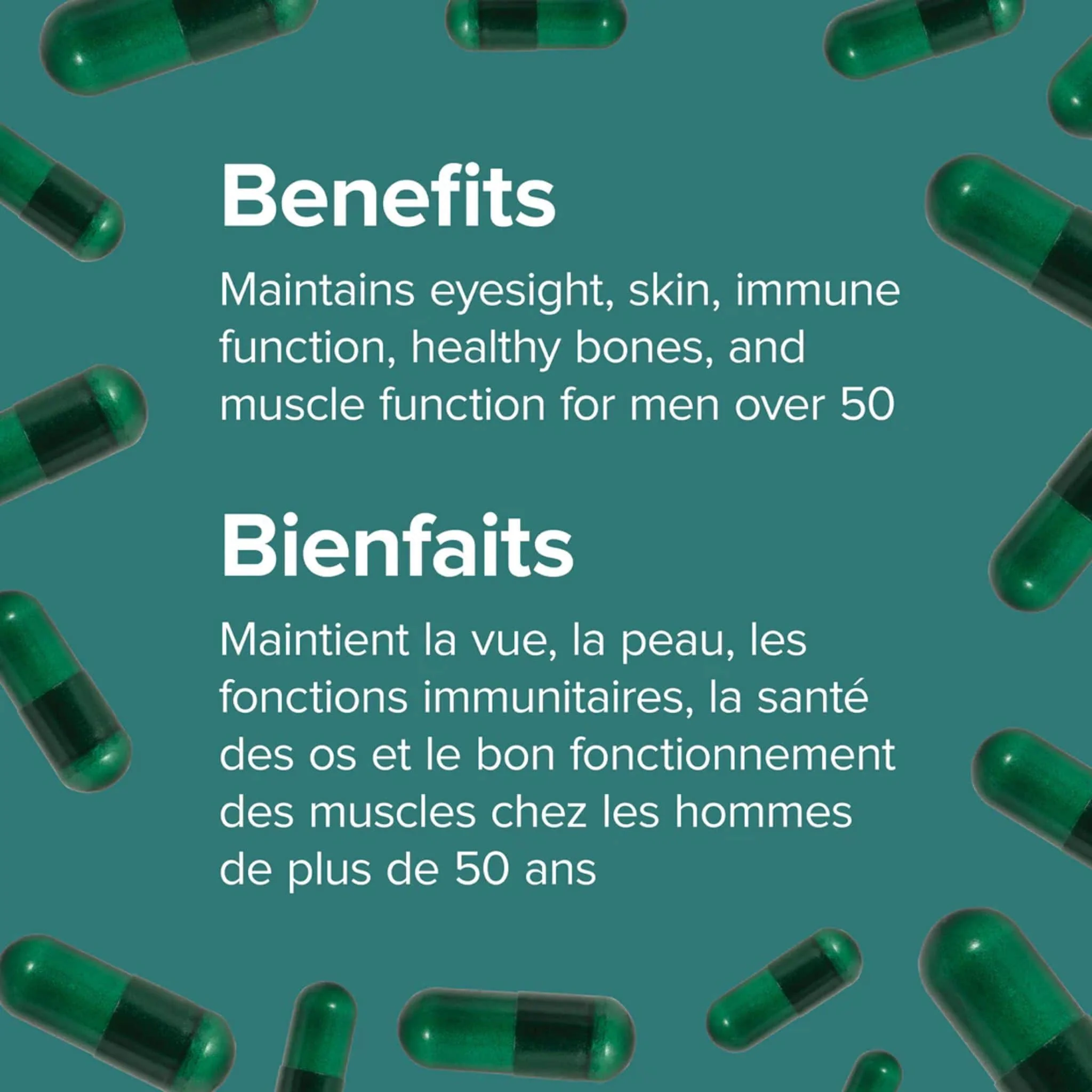 Webber Naturals Most Complete Multivitamin for Men 50+, 90 Vegetarian Capsules - Image 9