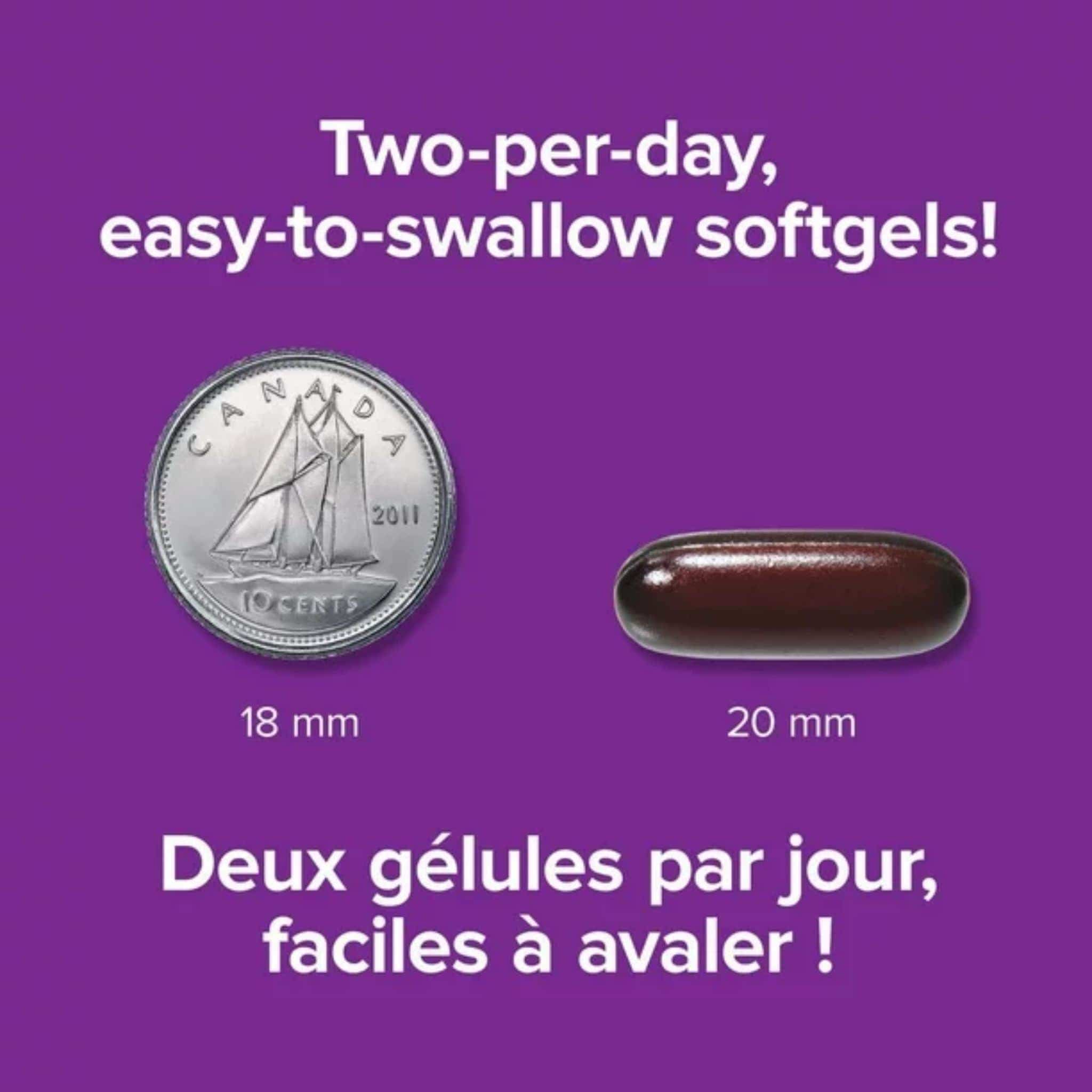 Webber Naturals Saw Palmetto 160mg, BONUS 50% More, 60+30 Softgels - Image 5