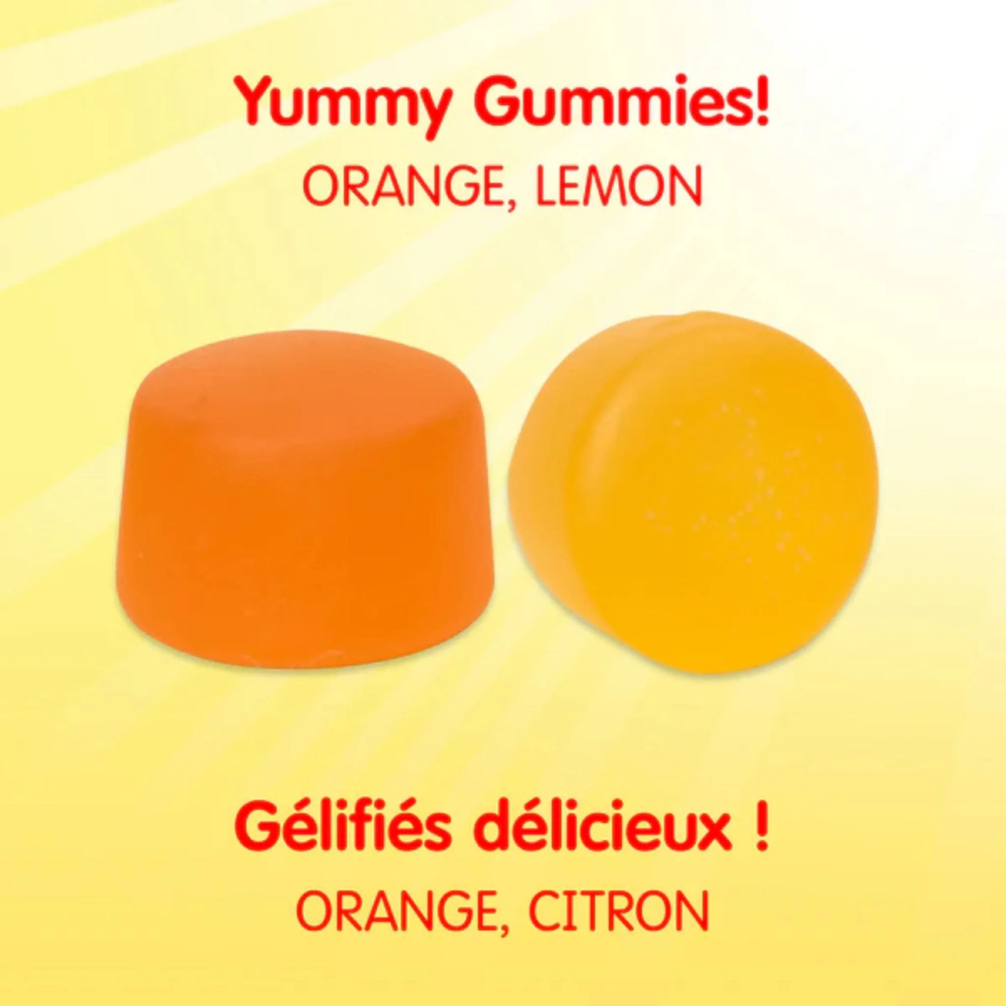 Webber Naturals Sesame Street Omega 3 Gummy with DHA. Orange and Lemon, 120 Gummies - Image 4
