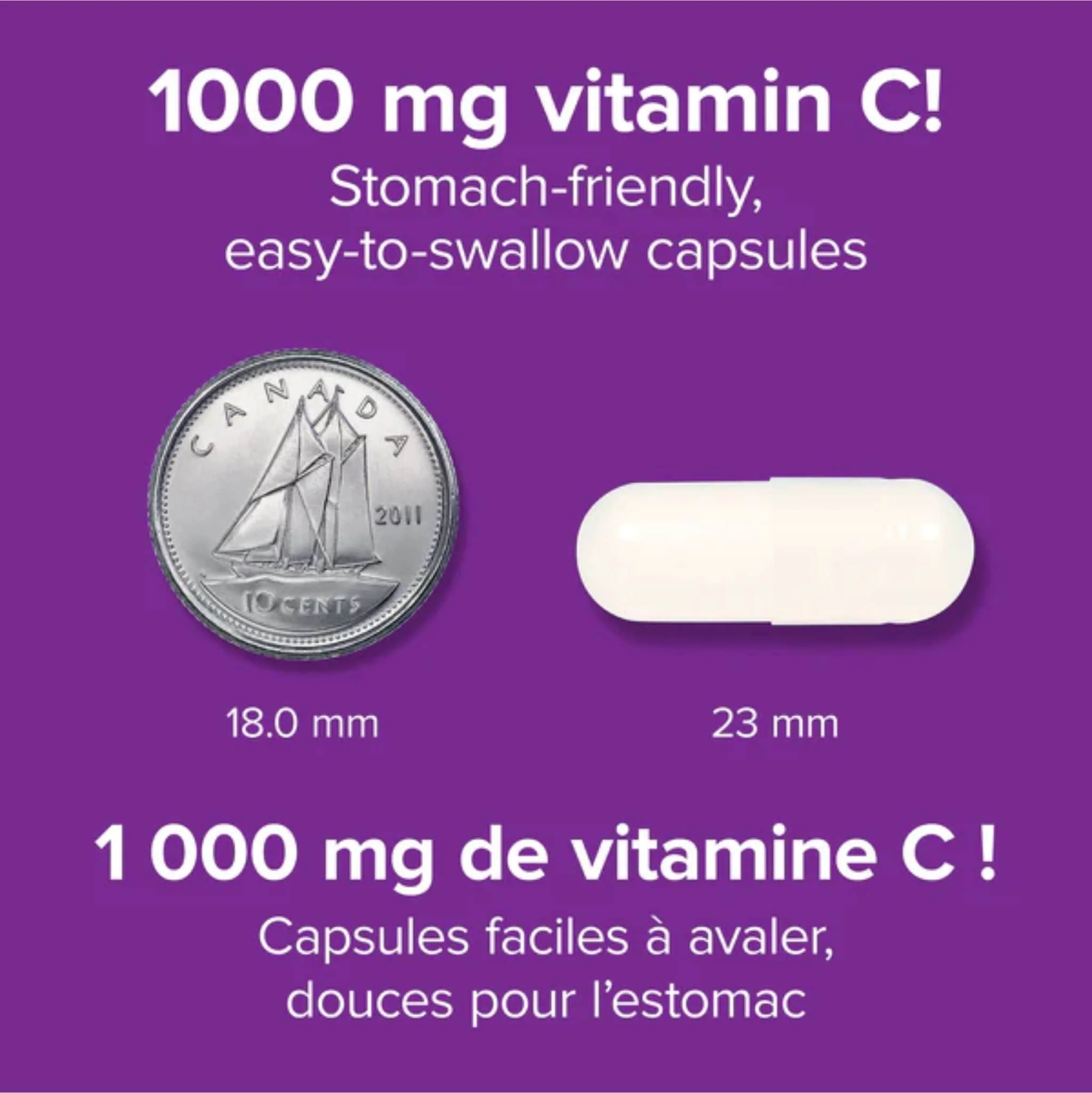 Webber Naturals Vitamin C, 1000mg Calcium Ascorbate (Stomach Friendly) 120 Capsules - Image 6