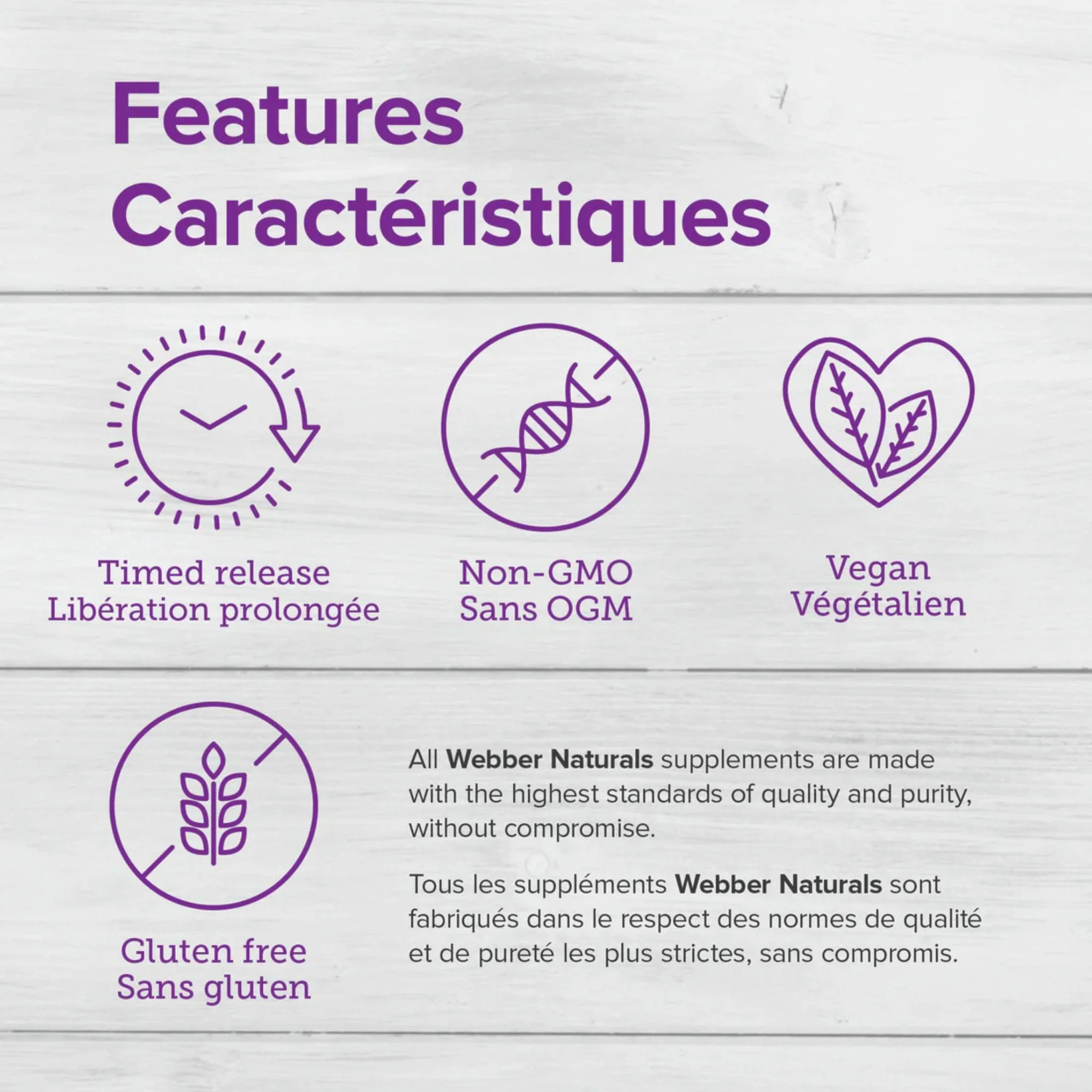 Webber Naturals Vitamin C Time Release 1000mg - Image 12