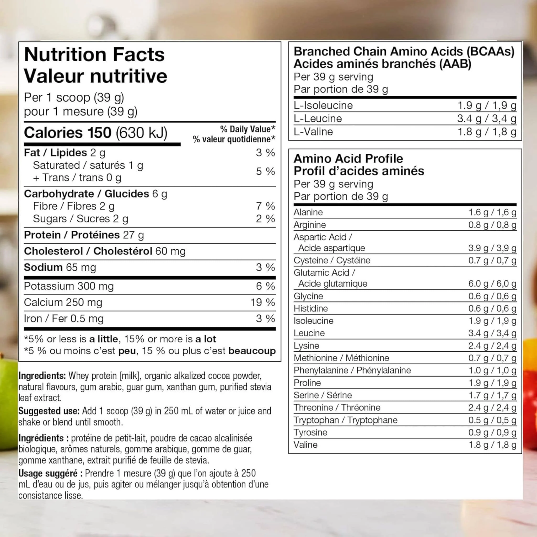 Webber Naturals Grass Fed Whey Protein, 27g Protein, All Natural, Non-GMO, Gluten-Free, 30 Servings - Image 9