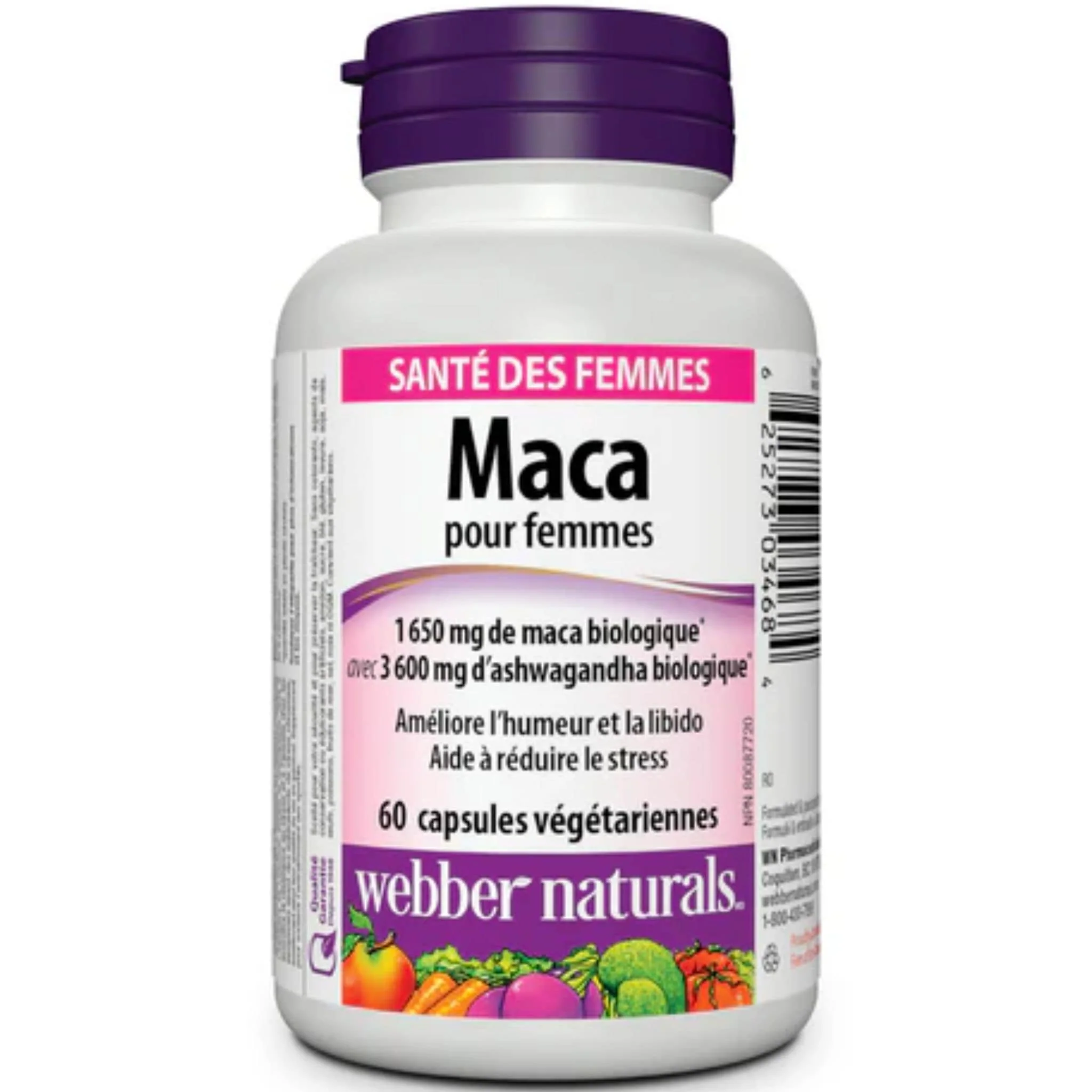 Webber Naturals Womens Maca, 60 Vegetable Capsules - Image 2