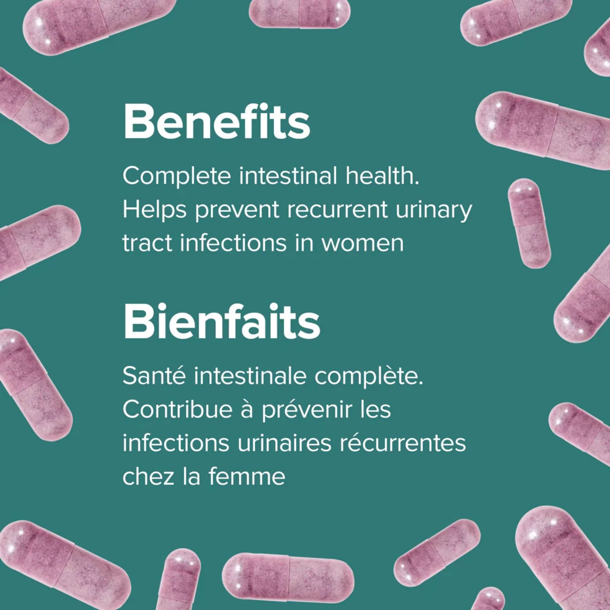 Webber Naturals Women’s Probiotic with Cranberry, 5 Billion Active Cells, 45 Vegetarian Capsules - Image 3