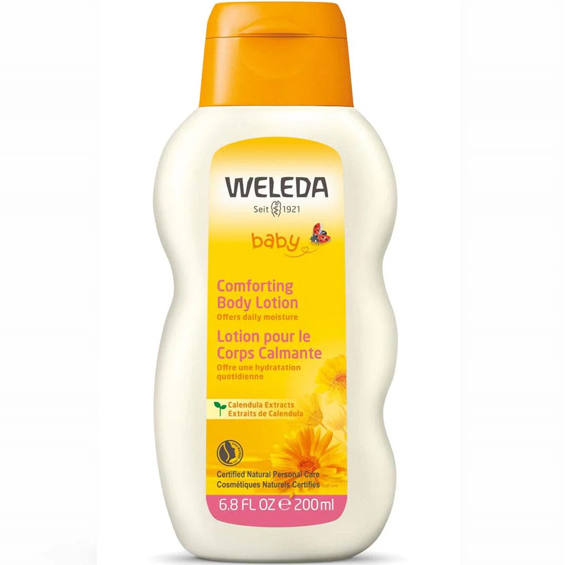 Weleda Baby Comforting Body Lotion with Calendula, 200ml/6.8oz